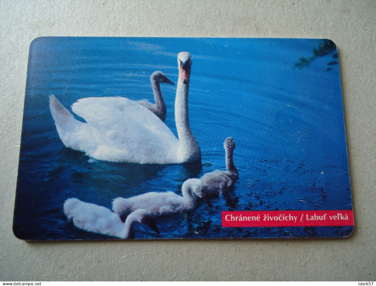 SLOVAKIA  USED   PHONECARDS  BIRDS SWAN - Gallinacés & Faisans