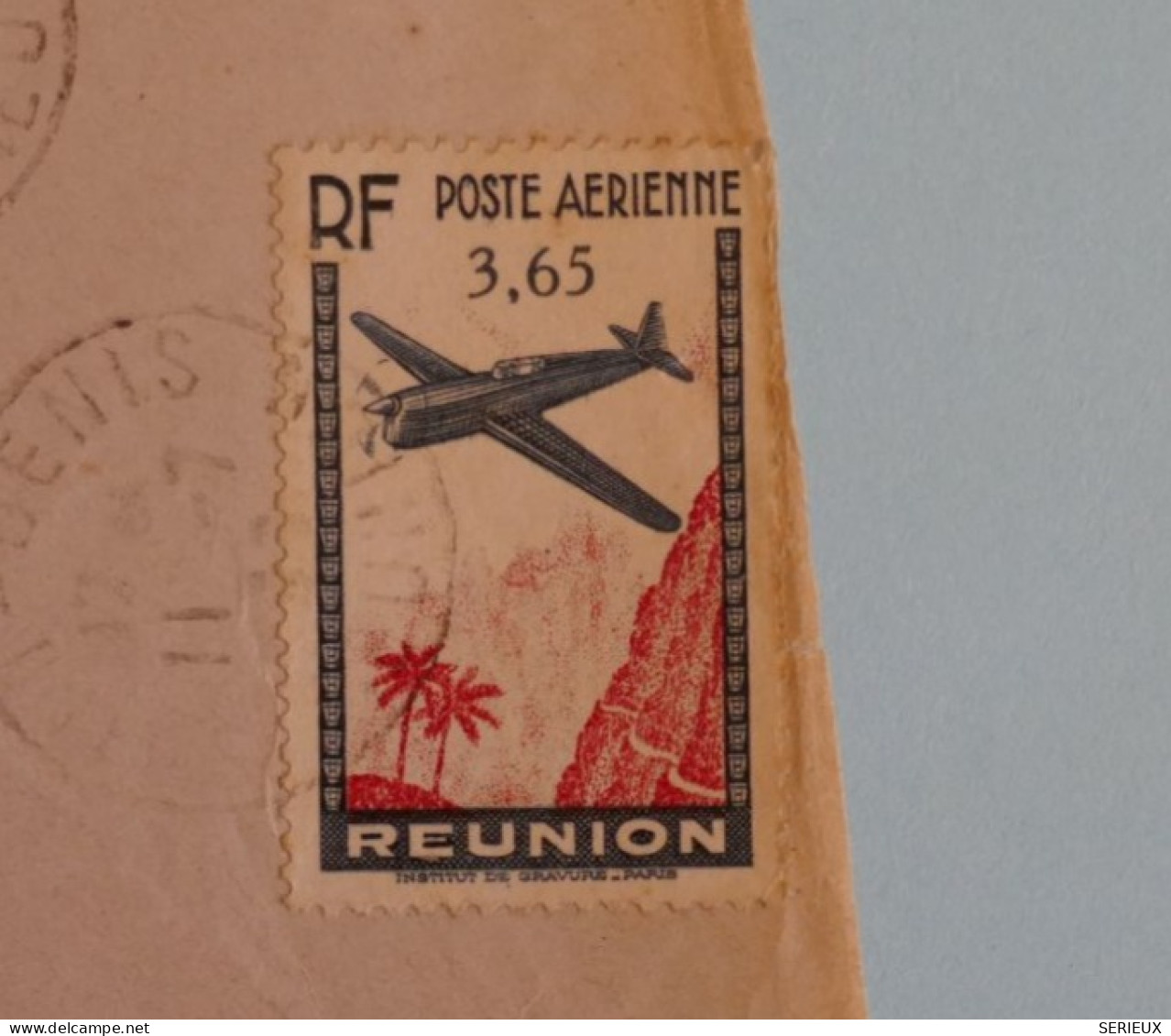 BT18  ILE DE REUNION BELLE LETTRE  RARE 1938 1ER VOL  VOYAGE D ETUDE  A MADAGASCAR  +AFFR  PLAISANT++ - Cartas & Documentos