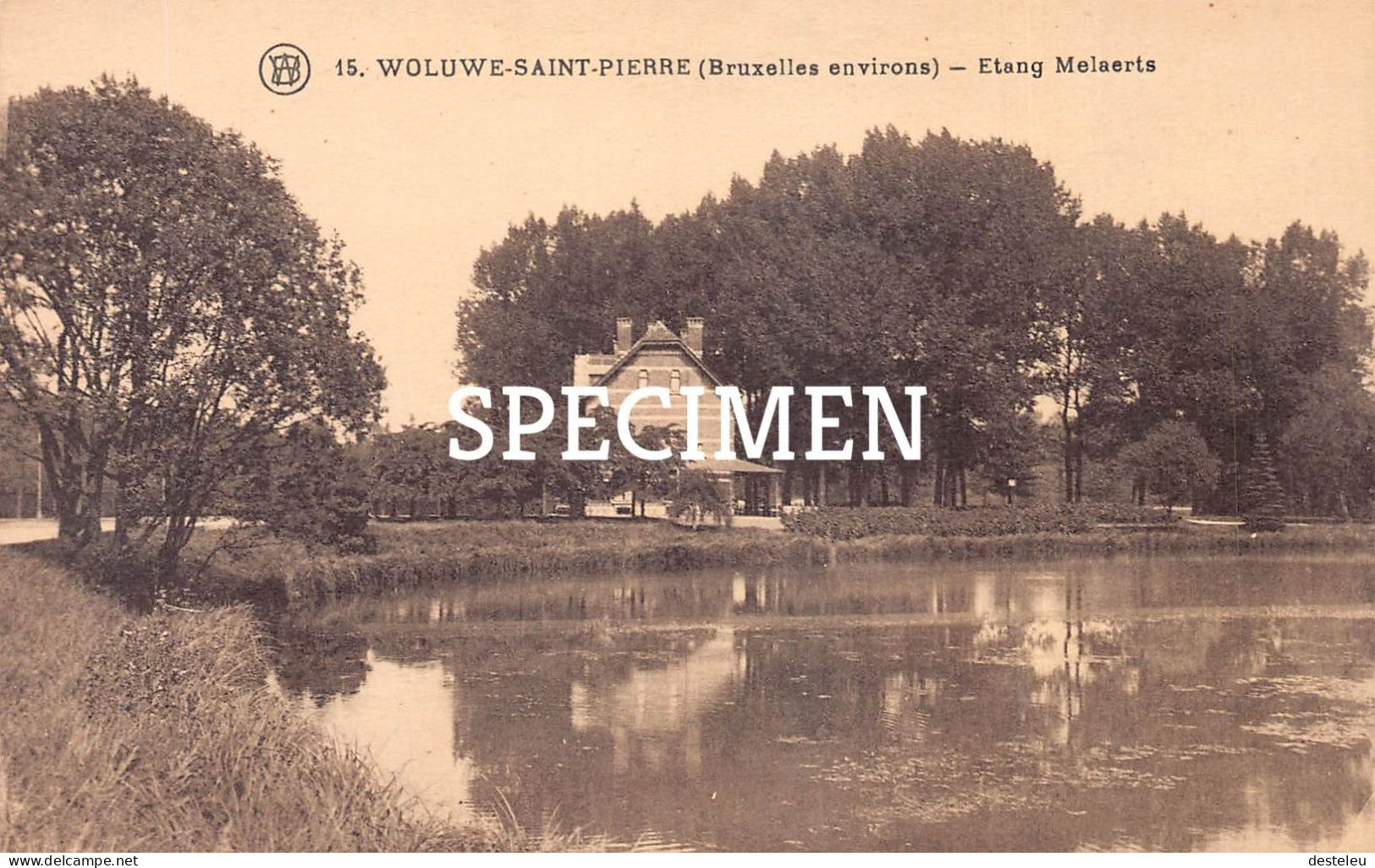 Etang Melaerts - Woluwe-Saint-Pierre - St-Pieters-Woluwe - Woluwe-St-Pierre