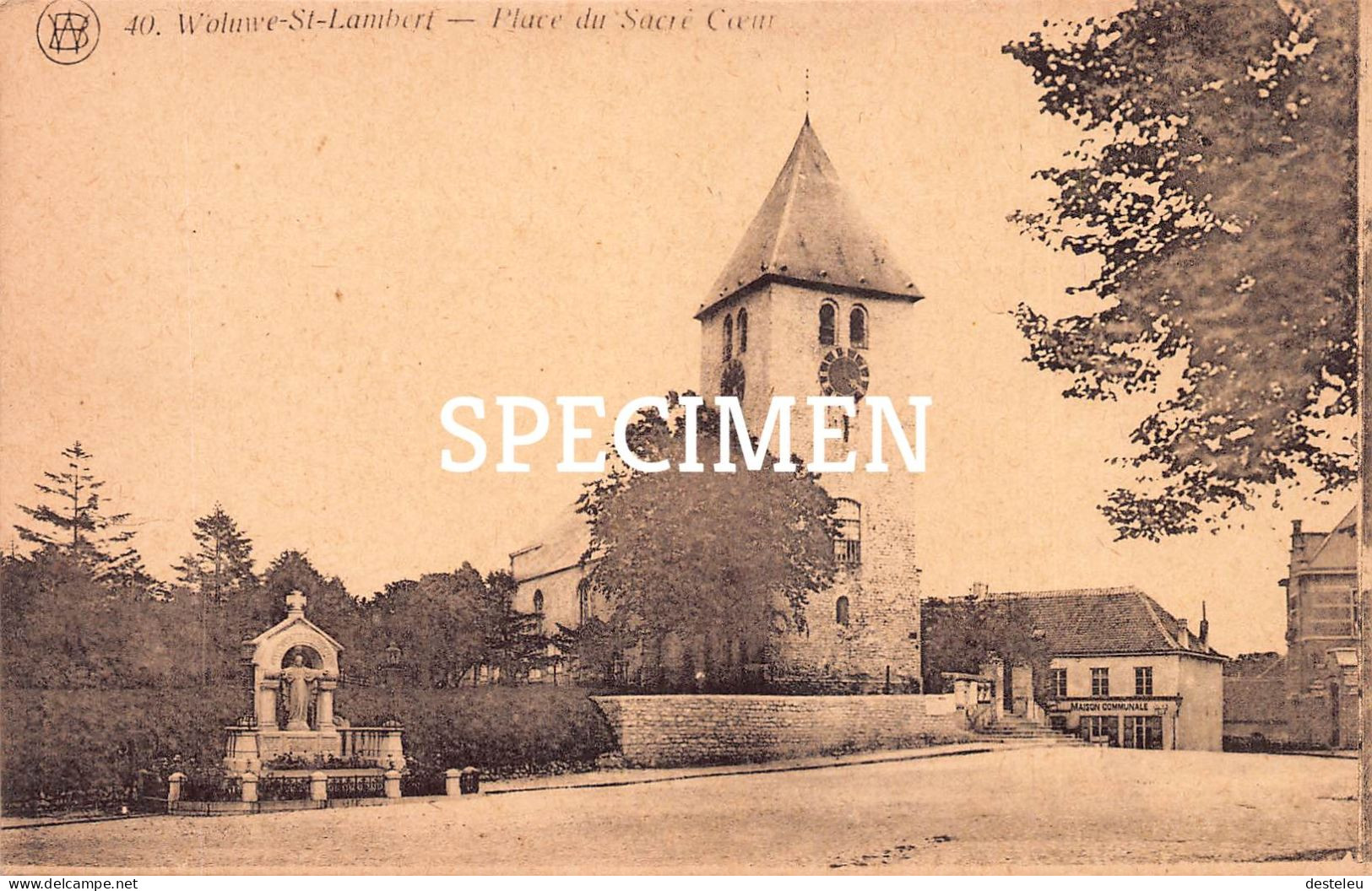 Place Du Sacré Coeur - Woluwe-Saint-Lambert - Woluwe-St-Lambert - St-Lambrechts-Woluwe