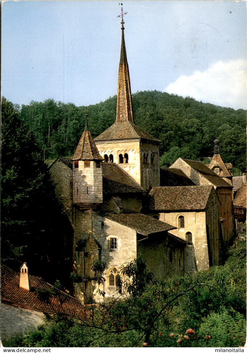 L'Eglise Abbatiale De Romainmotier (8) * 9. 2. 1979 - Romainmôtier-Envy