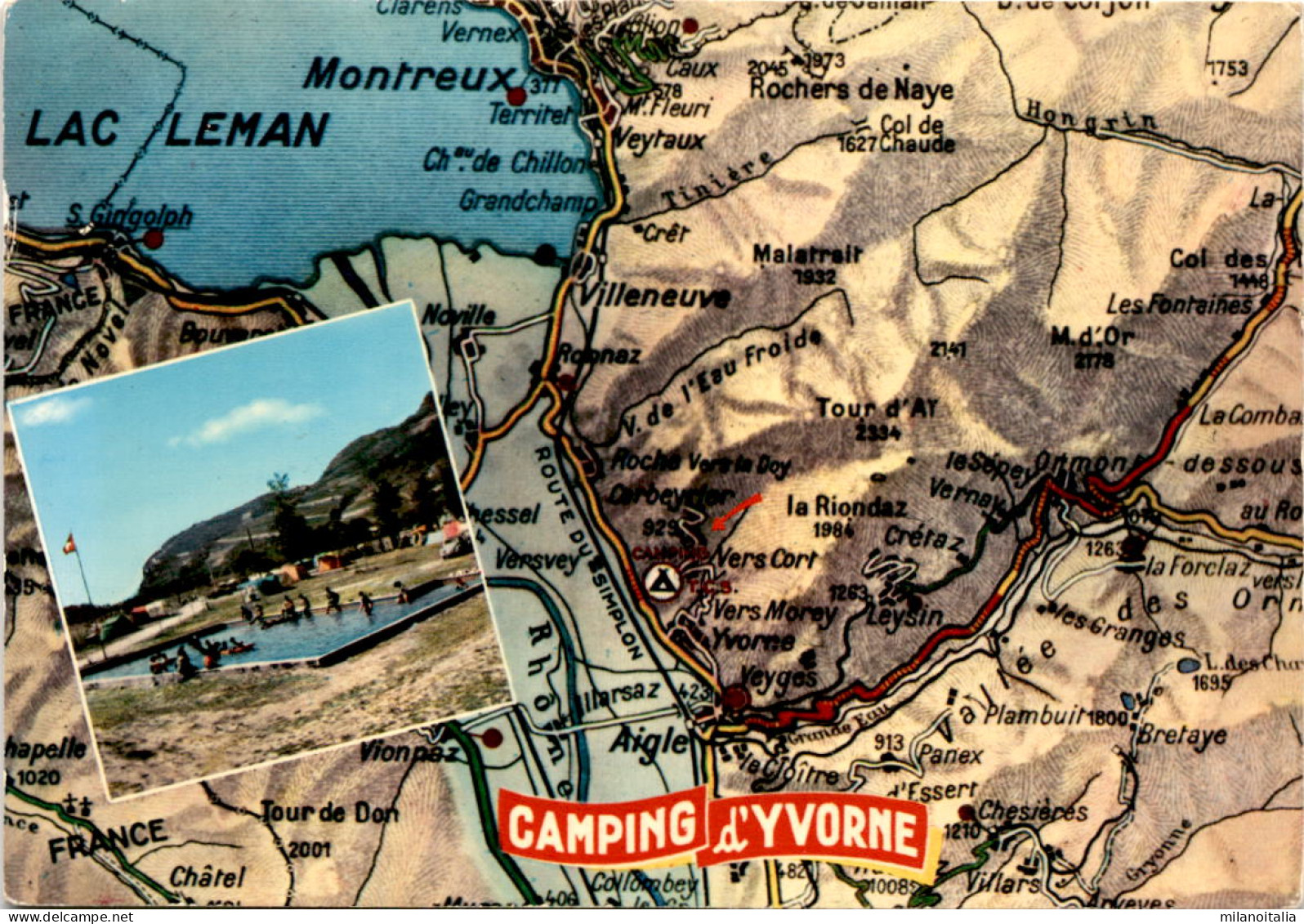 Camping D'Yvorne - 2 Bilder - Yvorne