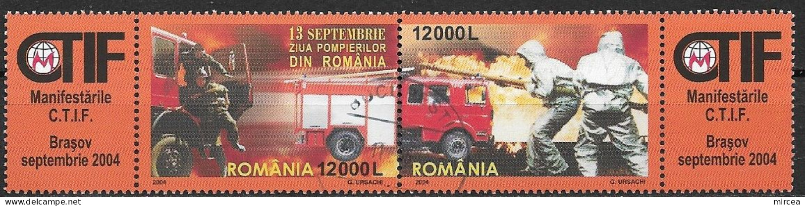 C3925 - Roumanie 2004 -..obliteres - Oblitérés