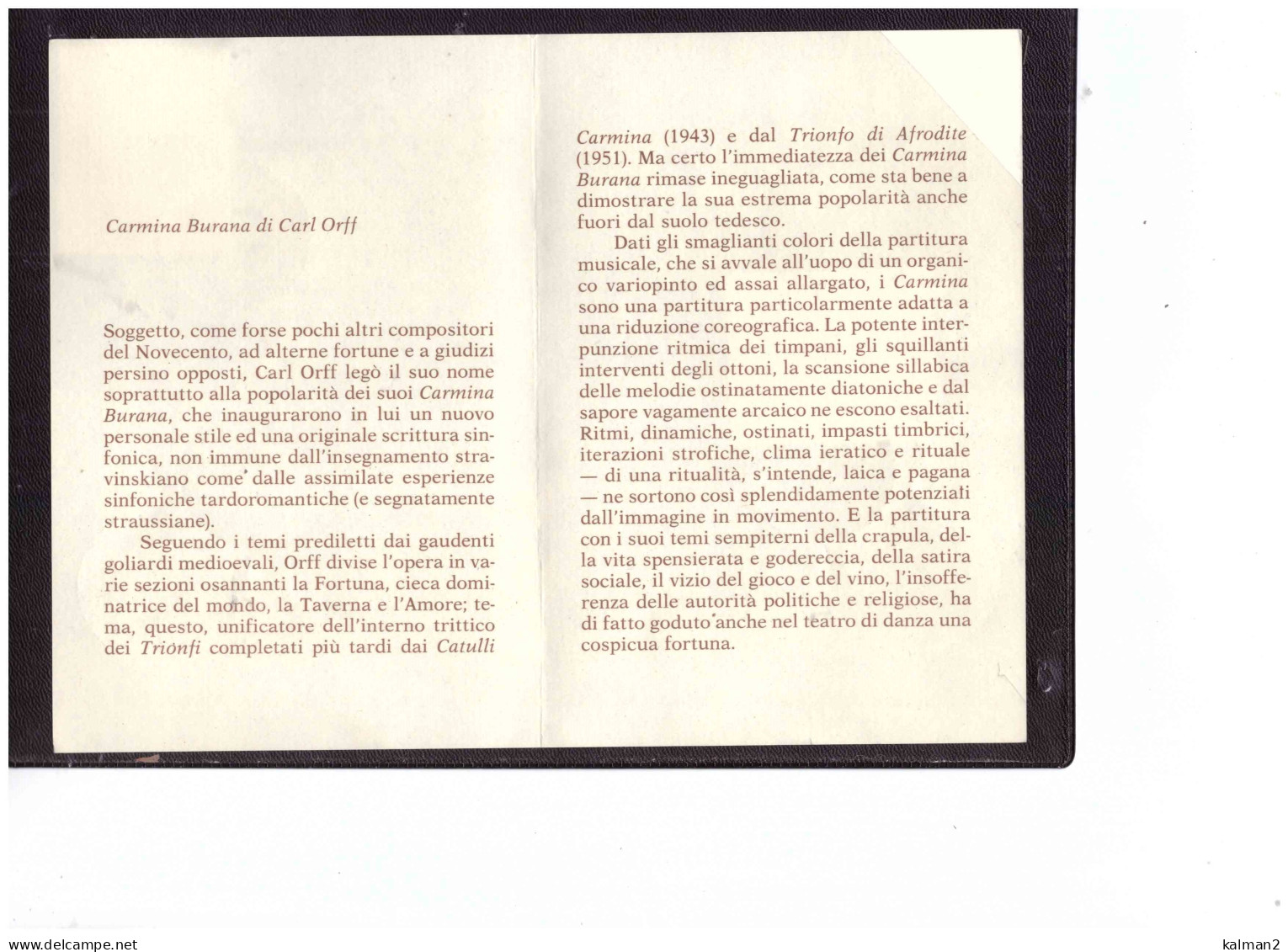 258   -  FIRENZE  12.3.1988   /   MOSTRA PRODOTTI TIPICI ALIMENTAZIONE ITALIANA - Alimentation