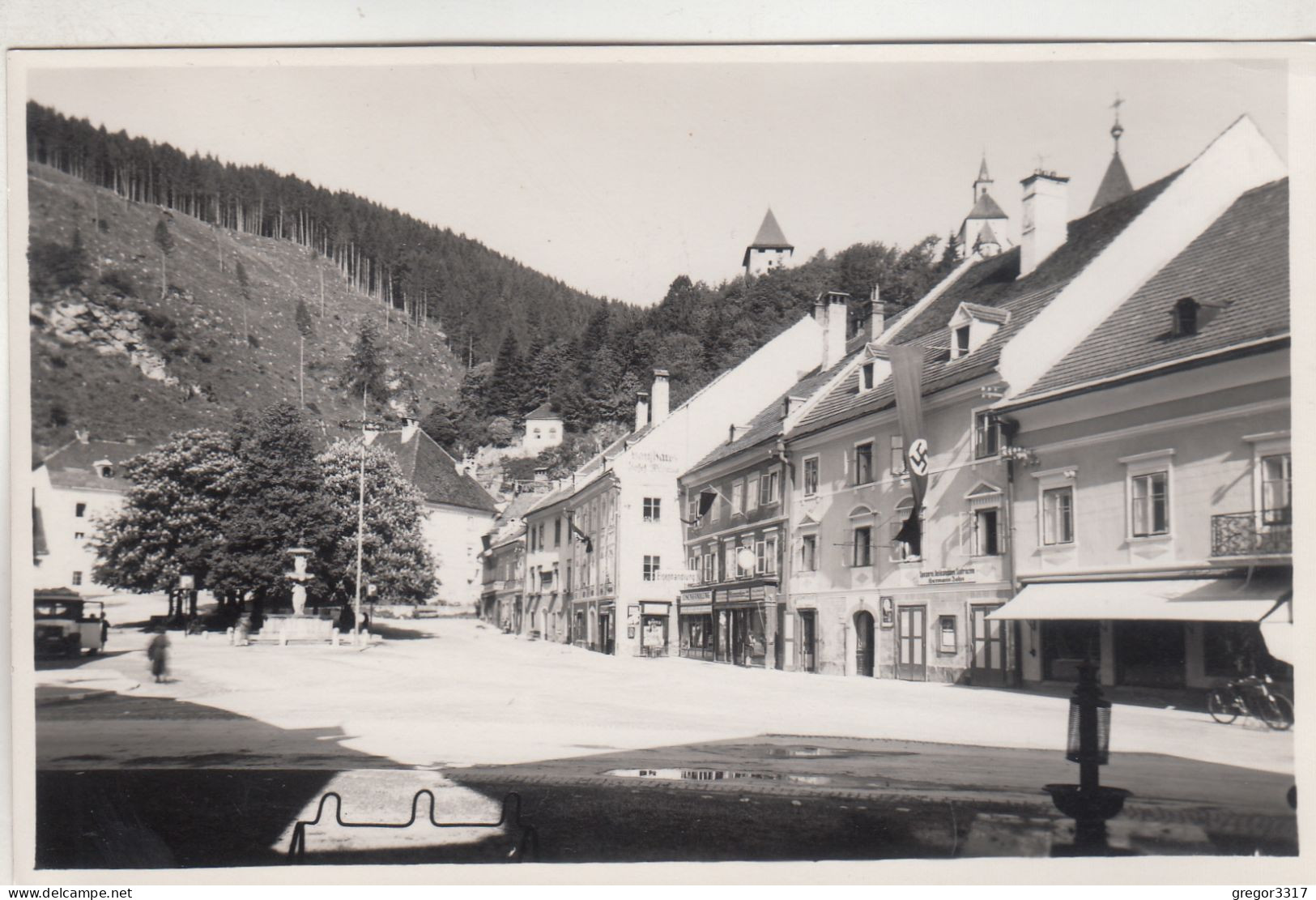 C9743) FRIESACH - Kärnten - - Sehr Alte FOTO AK - Auto Fahrrad Haus Details Frank Verlag 1940 - Friesach