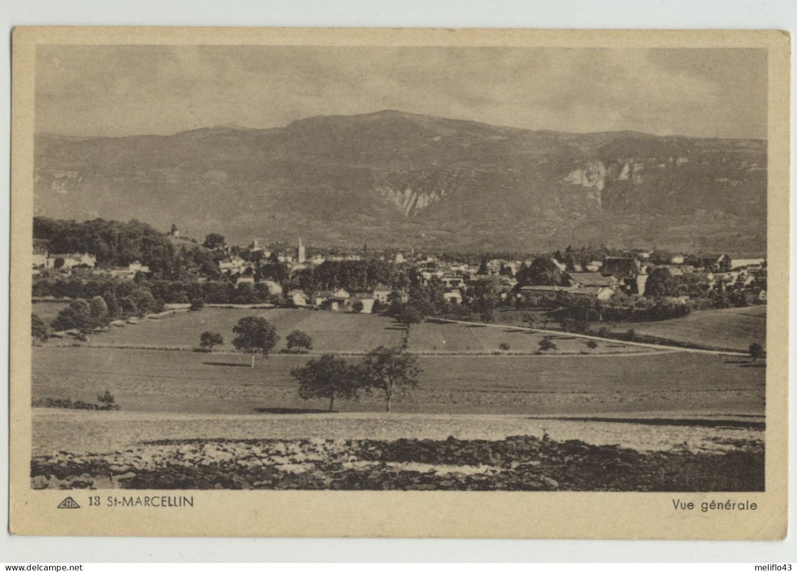 38/ CPA - Saint Marcellin - Vue Générale - Saint-Marcellin