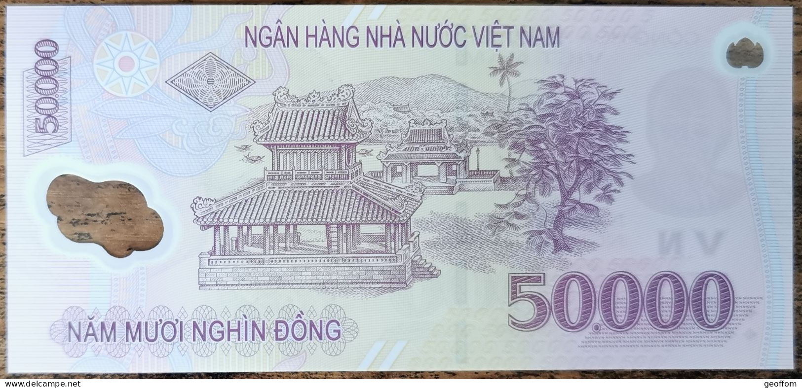 Billet 50.000 Dong VIETNAM 2019 Polymer - Unc - 50000 Dong - Viêt-Nam