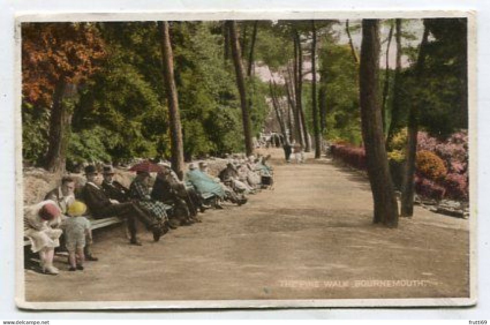 AK 137242 ENGLAND - Bournemouth - The Pine Walk - Bournemouth (hasta 1972)