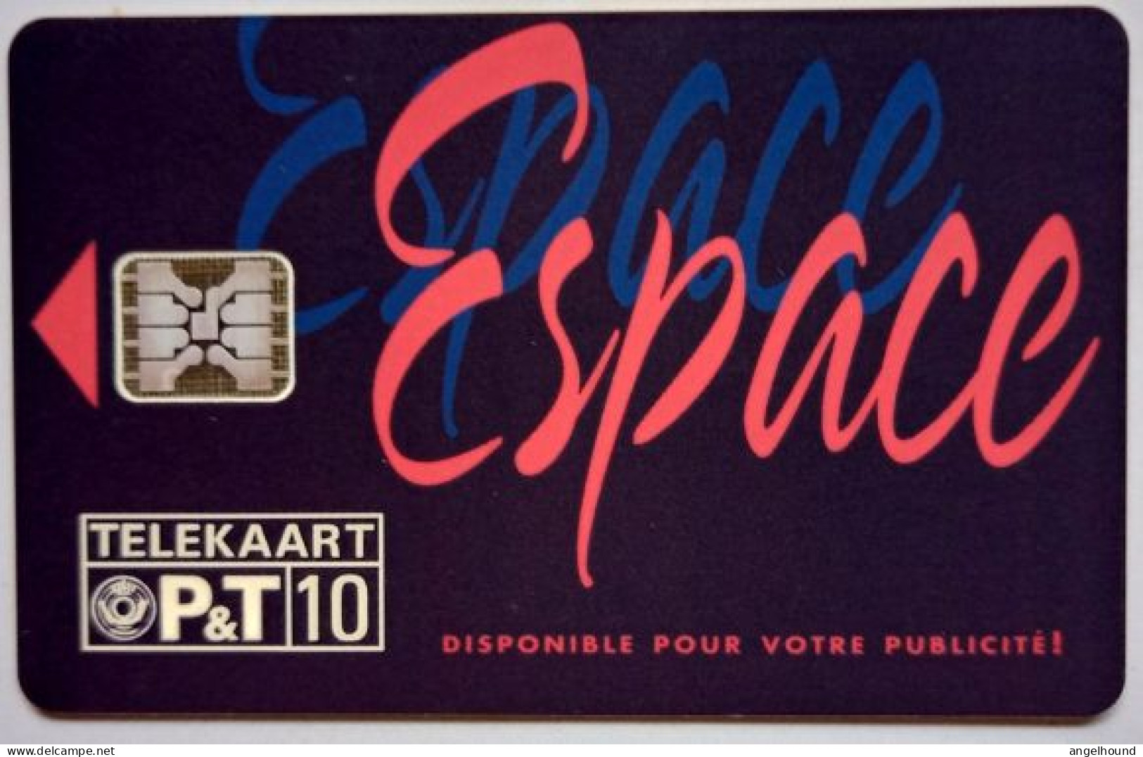 Luxembourg P&T  ( CP2 ) 10 Units  Chip Card " Espace Pub " - Luxembourg