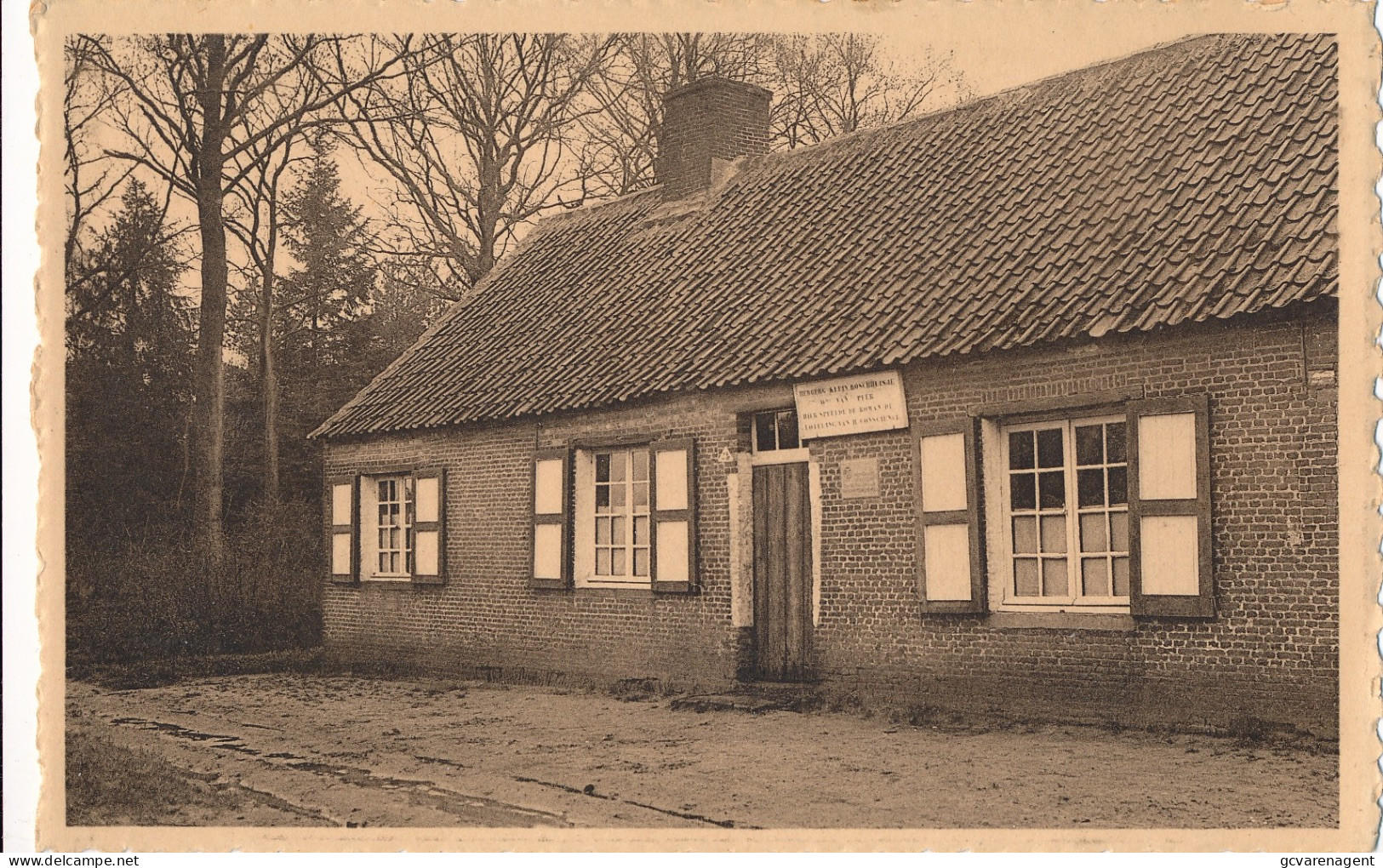 HALLE ZOERSEL  HET BOSCHHUISJE              2 SCANS - Zoersel