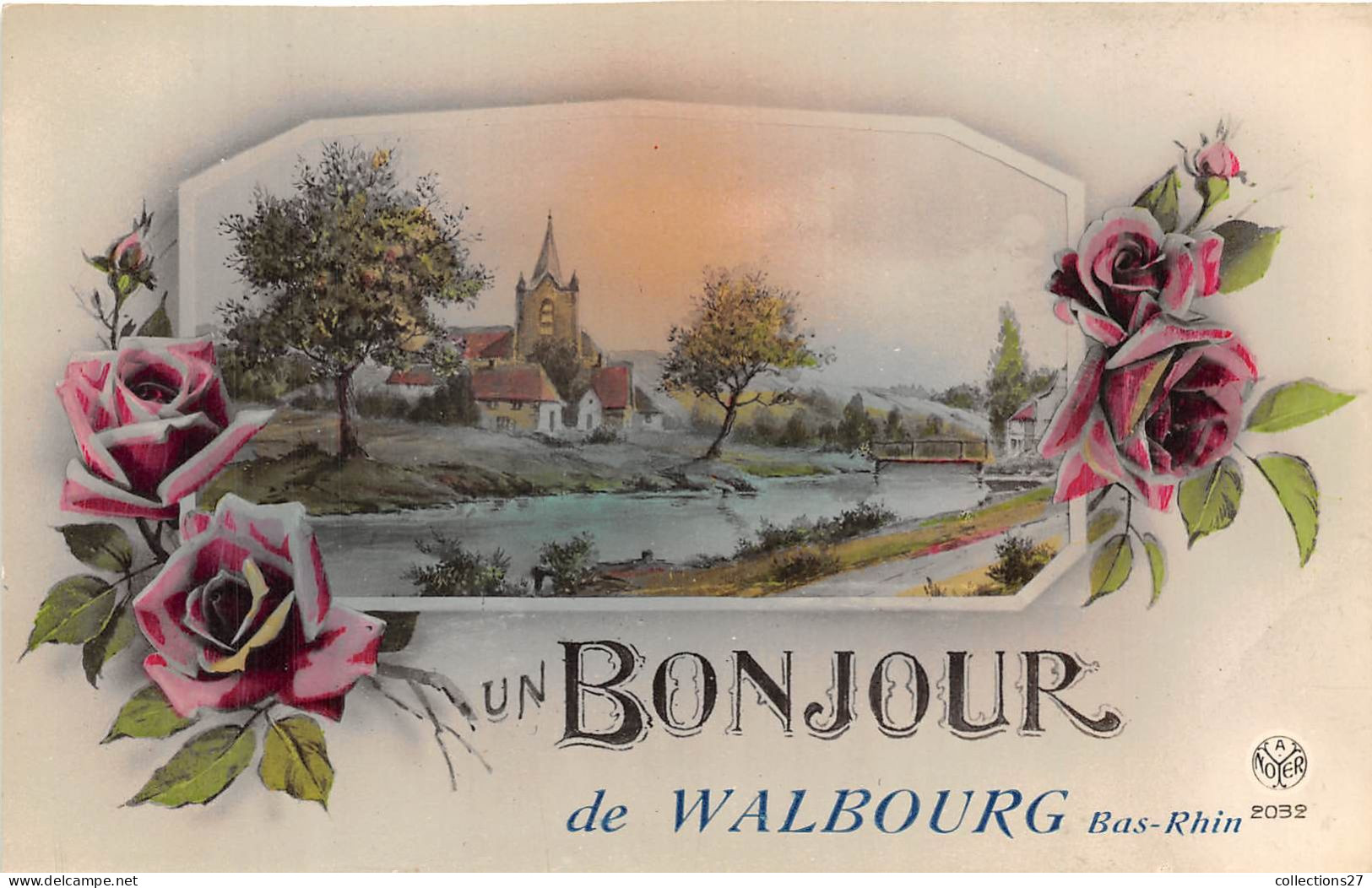67-WALBOURG- UN BONJOUR DE WALBOURG - Other & Unclassified