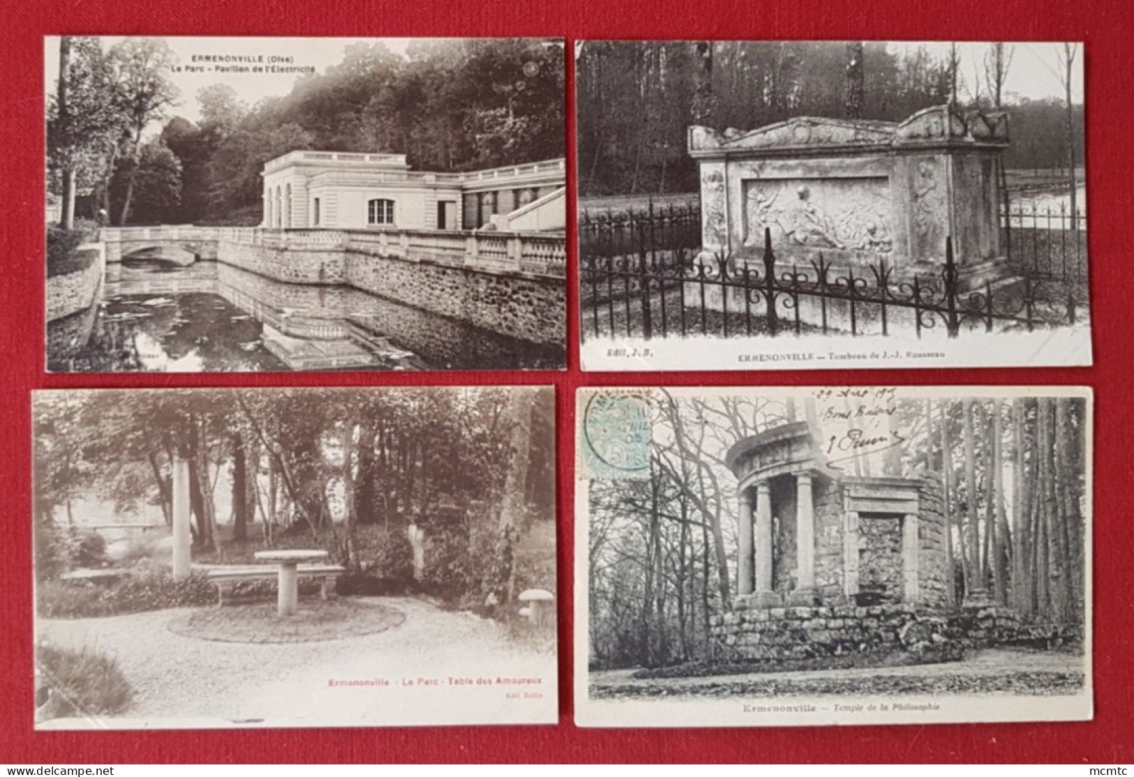 8 Cartes -  Ermenonville    -(60. Oise) - Ermenonville