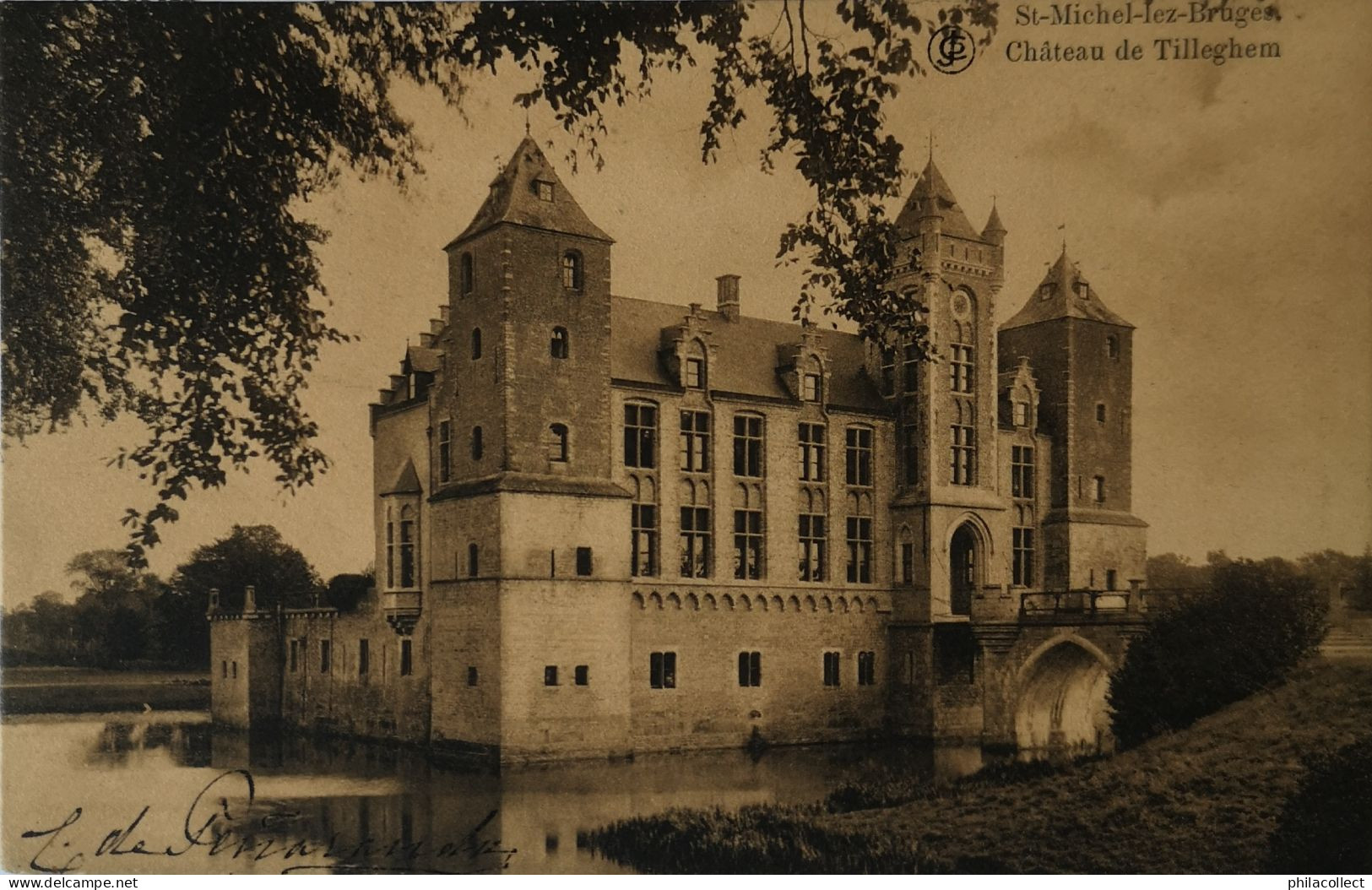 St. Michel Lez Bruges // Chateau De Tilleghem (niet Standaard) 19?? - Brugge