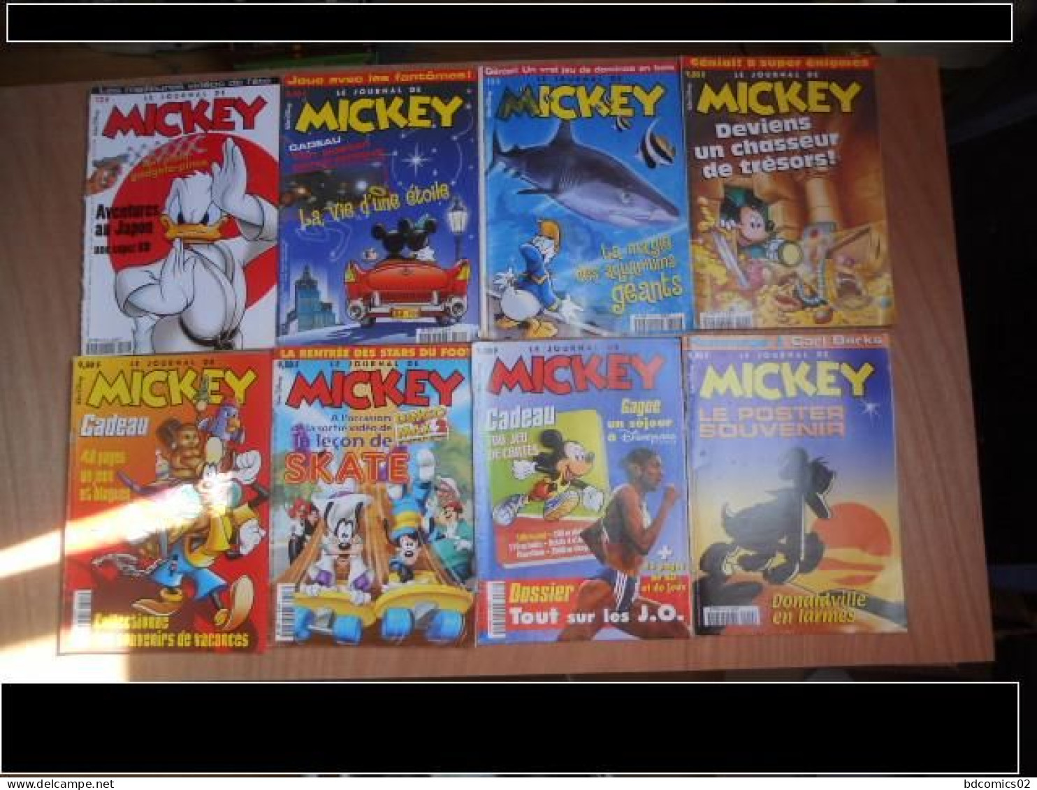 Le Journal De Mickey  LOT DE 8 BD N°2510 2511 2512 2513 2514 2517 2518 2519 LOT N°2 - Wholesale, Bulk Lots