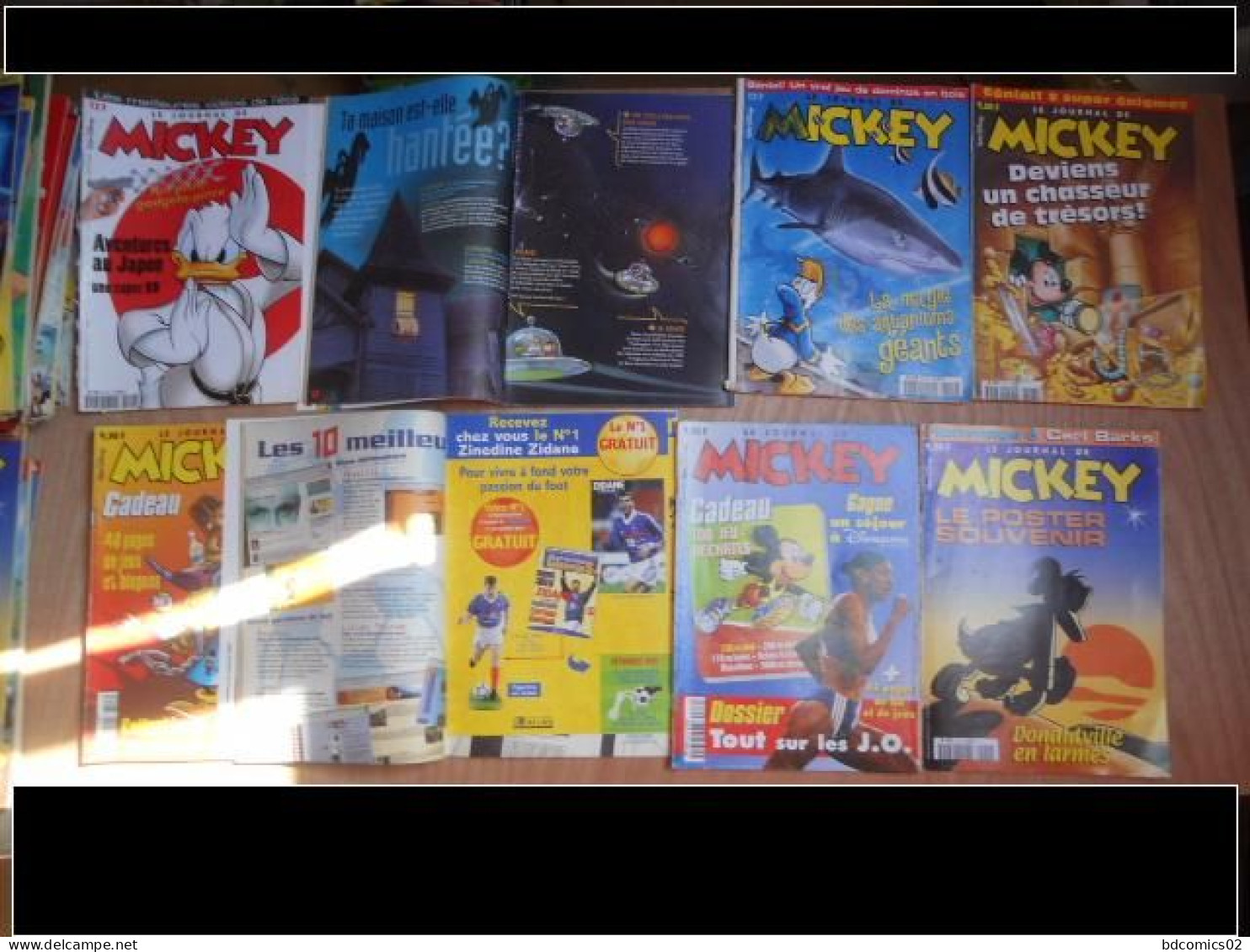 Le Journal De Mickey  LOT DE 8 BD N°2510 2511 2512 2513 2514 2517 2518 2519 LOT N°2 - Wholesale, Bulk Lots