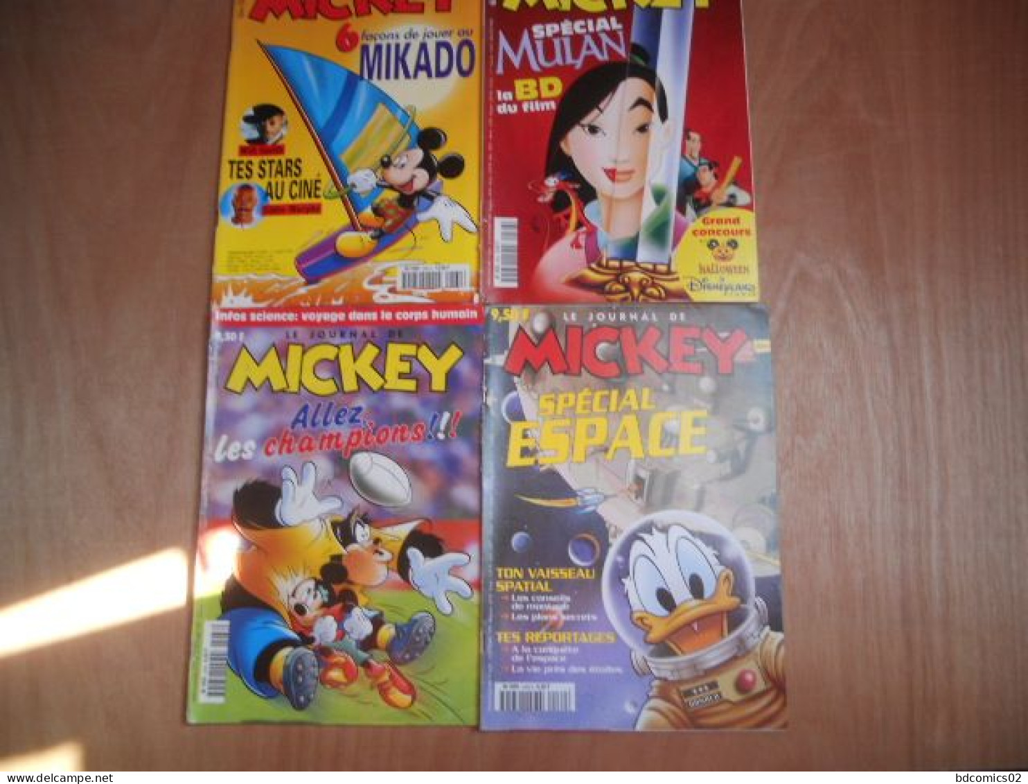 Le Journal De Mickey LOT DE 4 BD  N°  2460// 2466 // 2468// 2469 LOT N°3 - Wholesale, Bulk Lots