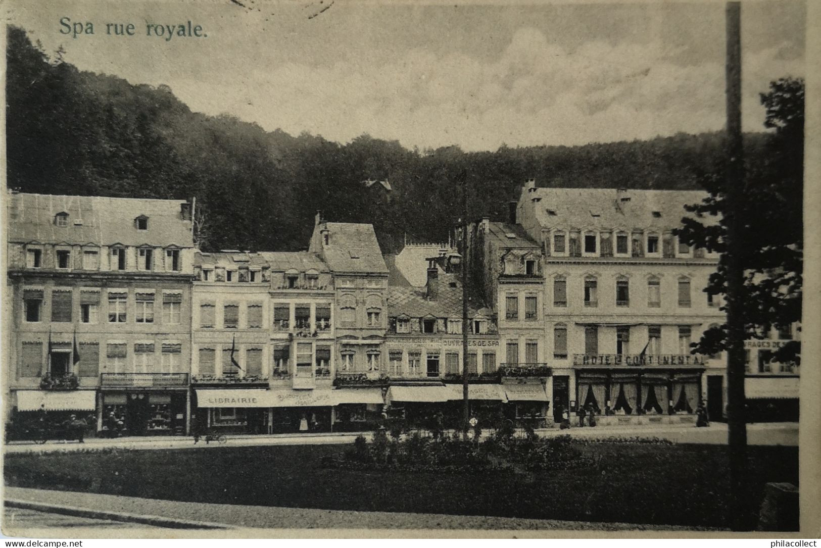 Spa // Rue Royale (Hotel Continental) 190? - Spa