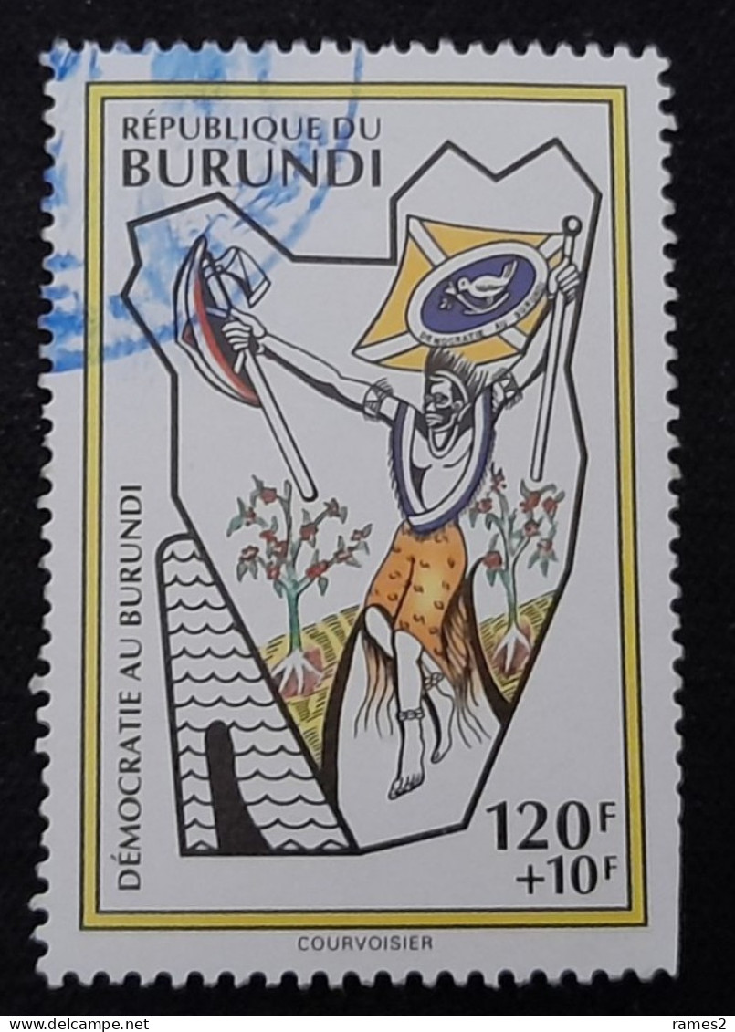 Afrique > Burundi > 1990-Oblitérés  N° 1019 - Usati