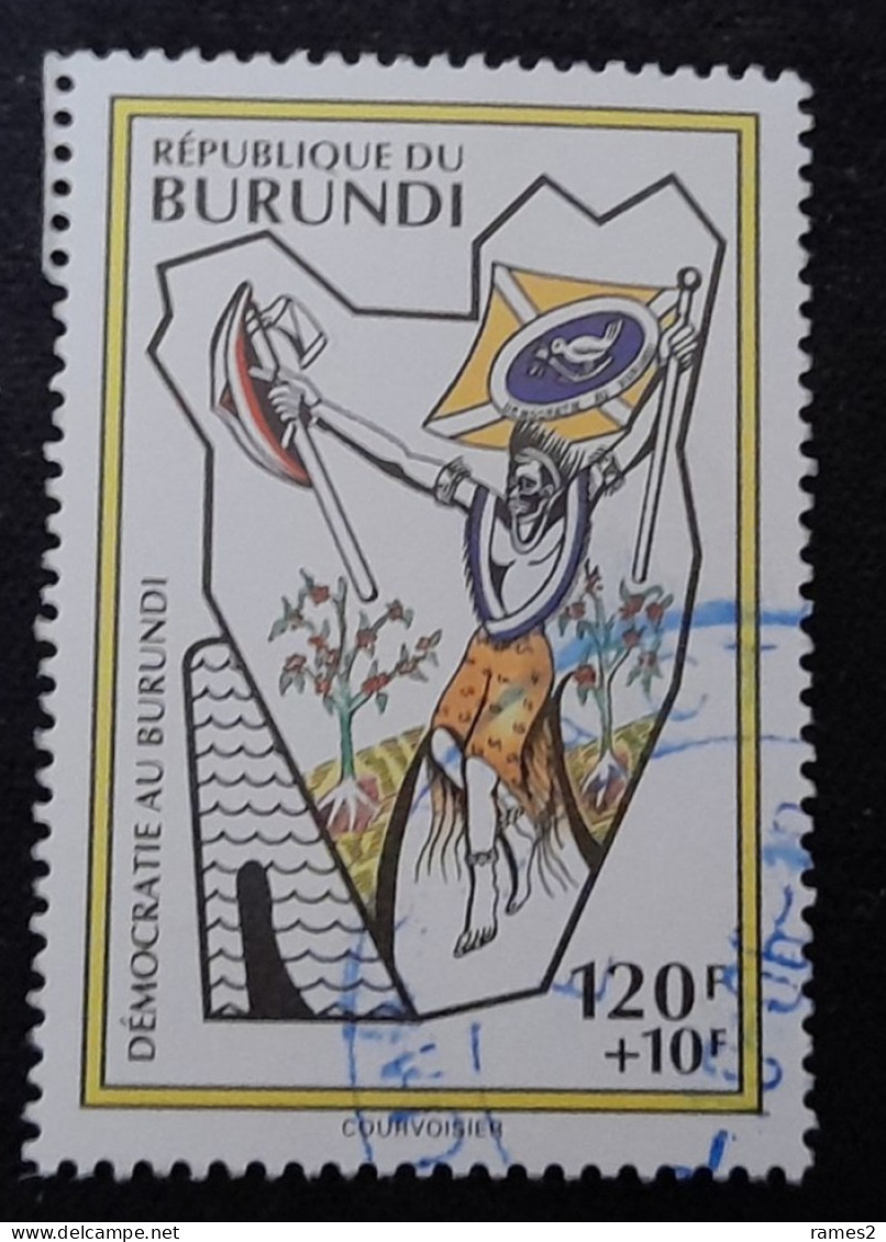 Afrique > Burundi > 1990-Oblitérés  N° 1019 - Usati