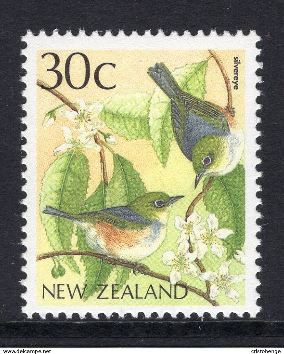 New Zealand 1988-95 Native Birds - 30c Silvereye MNH (SG 1462) - Neufs