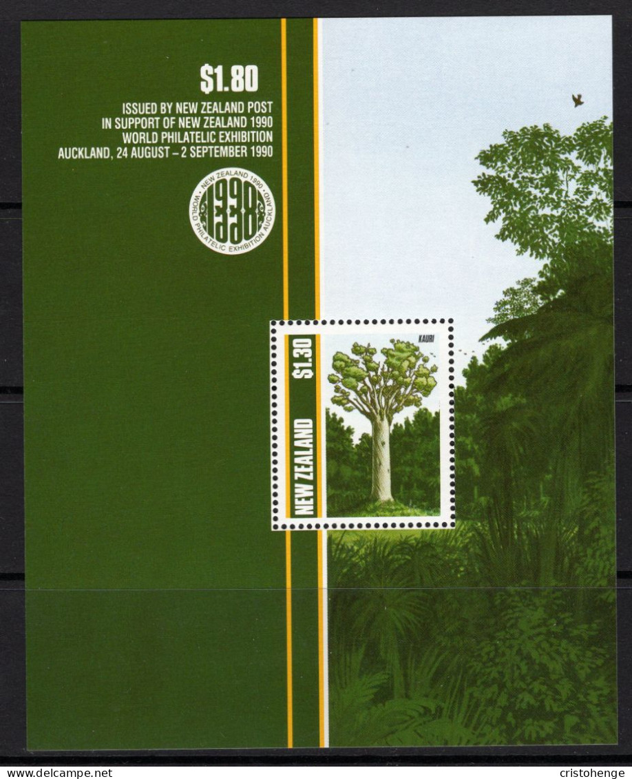 New Zealand 1989 Native Trees MS MNH (SG MS1515) - Neufs