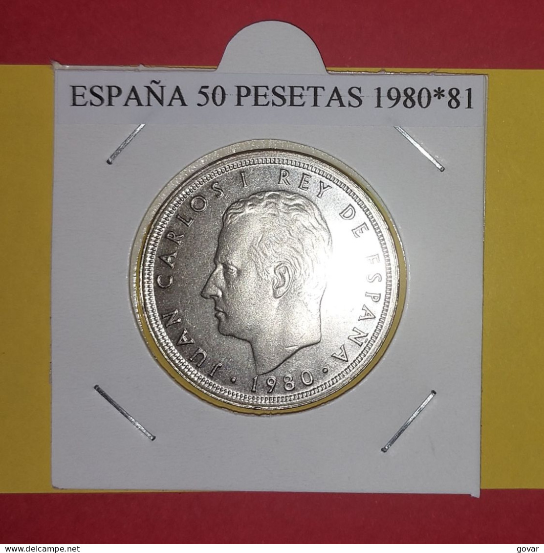 MONEDA DE ESPAÑA 50 PESETAS AÑO 1980*81 ESTADO BUENOS CIRCULADA - 50 Pesetas