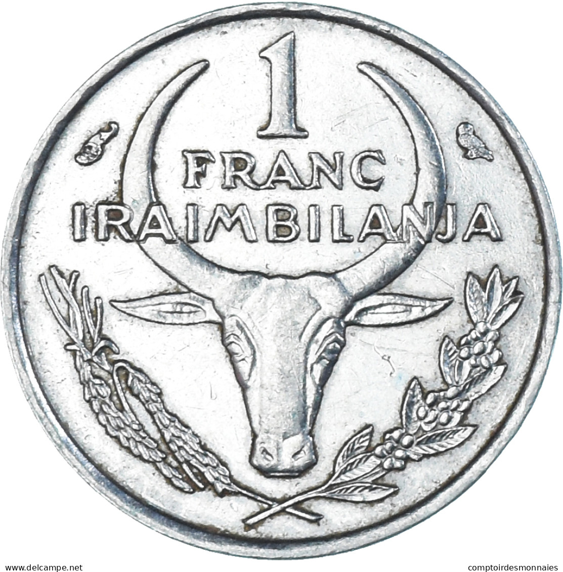 Monnaie, Madagascar, Franc, 1966 - Madagaskar