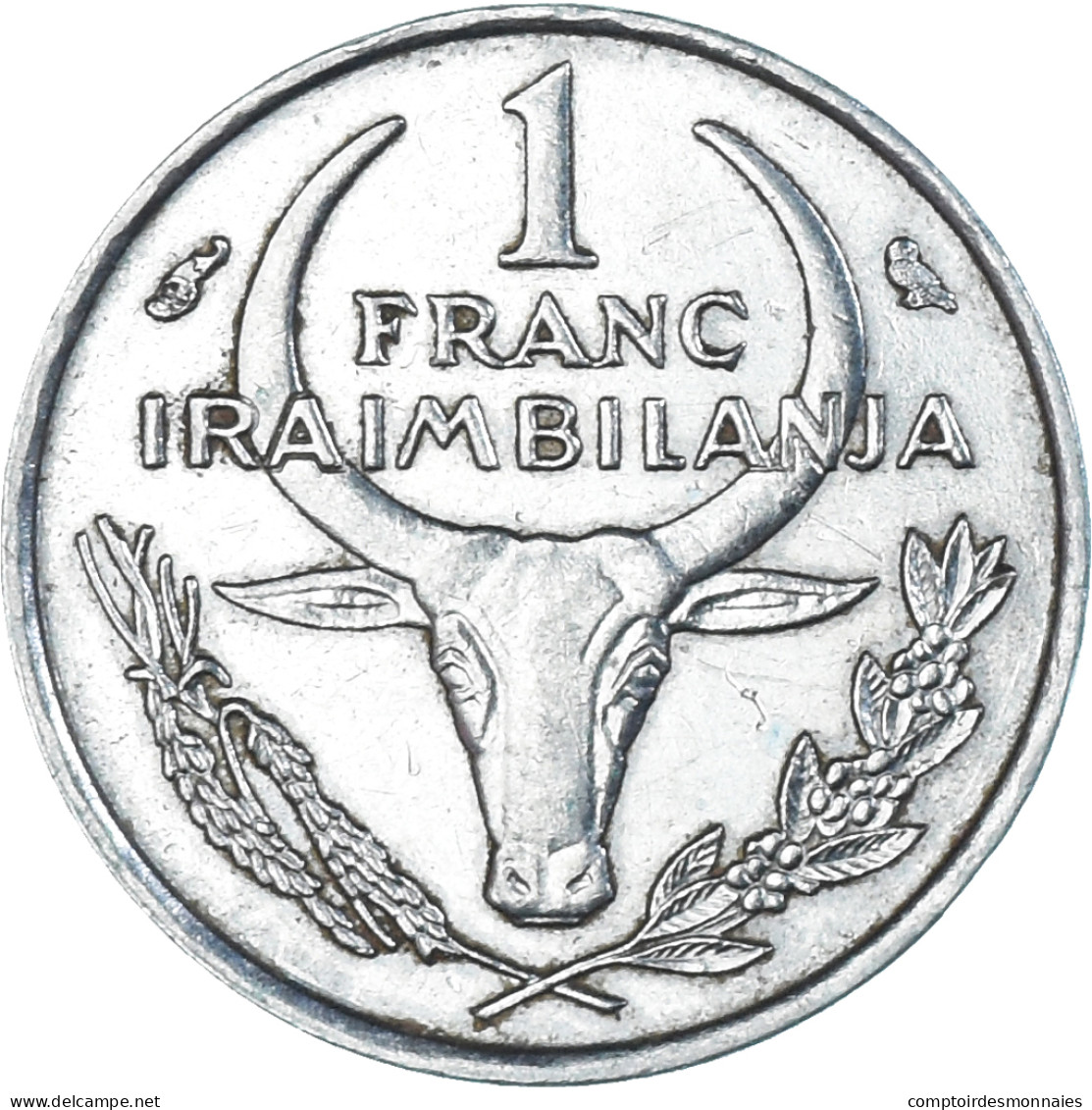 Monnaie, Madagascar, Franc, 1966 - Madagascar