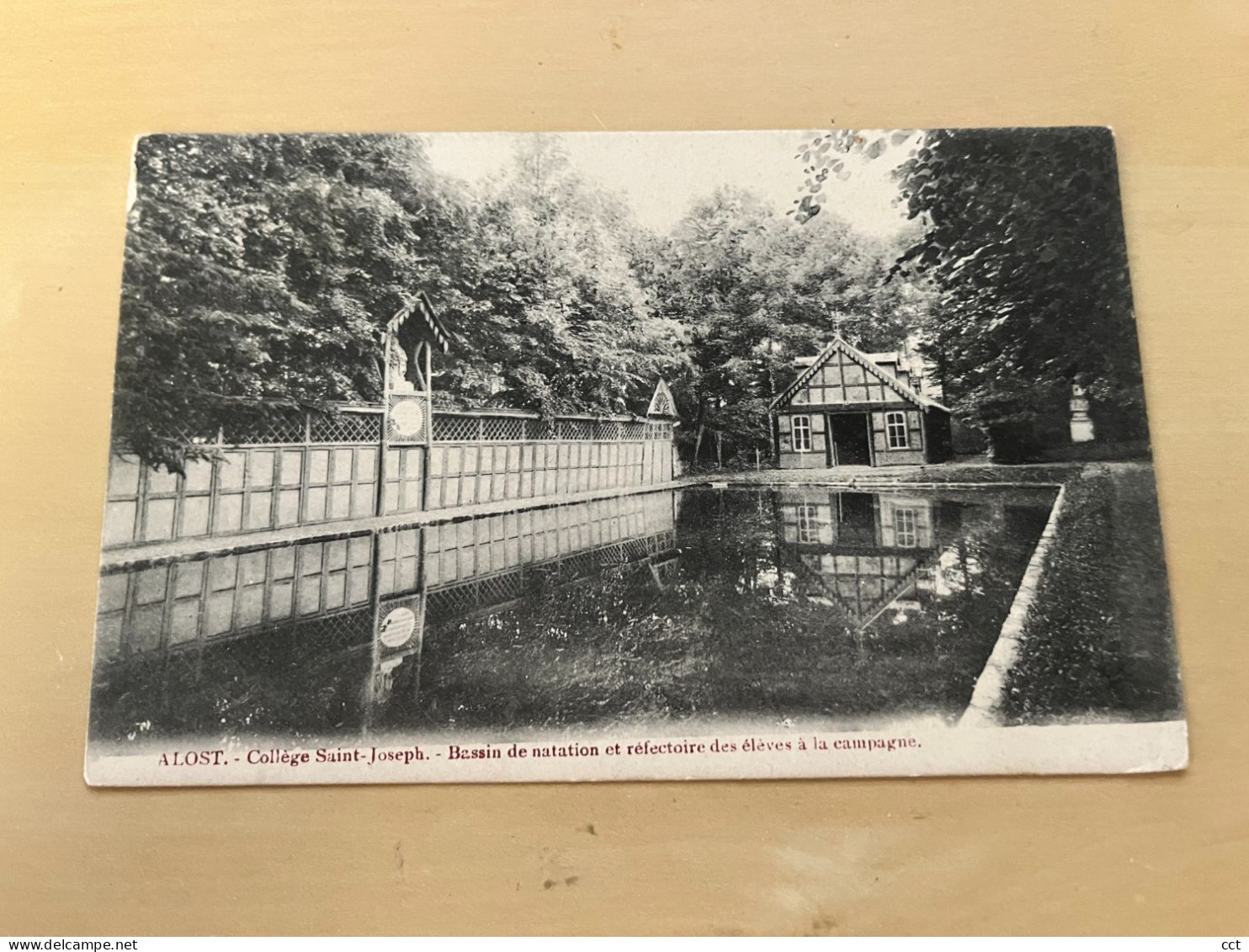 Aalst  Collège Saint-Joseph Bassin De Natation Et Refectoire Des élèves à La Campagne - Aalst