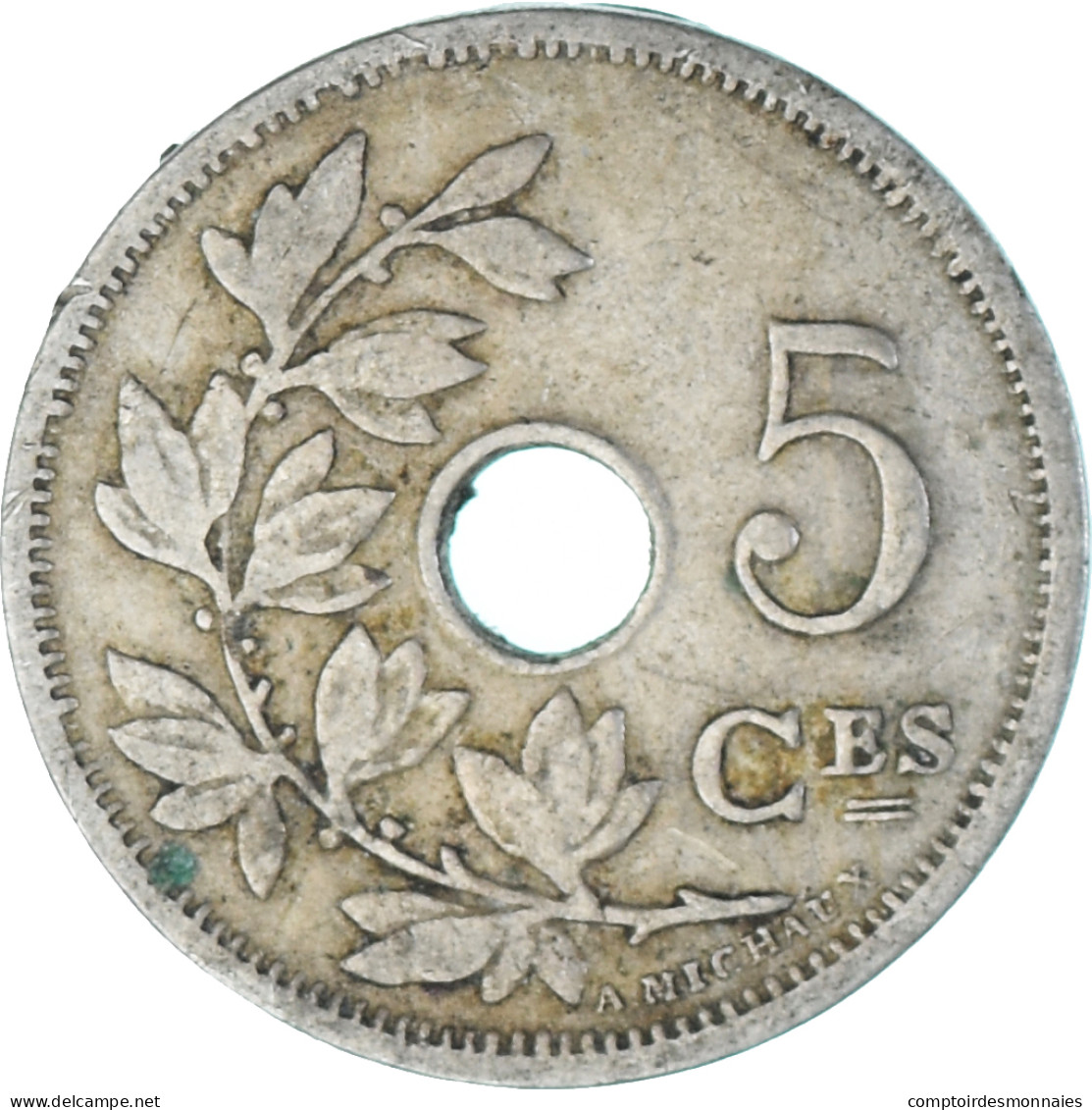 Monnaie, Belgique, 5 Centimes, 1907 - 5 Cents