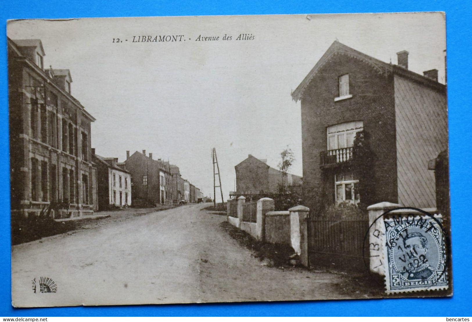 Libramont 1922: Avenue Des Alliés - Libramont-Chevigny