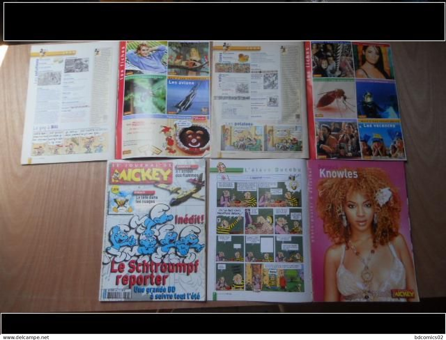 Le Journal De Mickey LOT DE 4 BD N°2660/ 2664/ 2667/ 2668 LOT N°10 - Lotti E Stock Libri