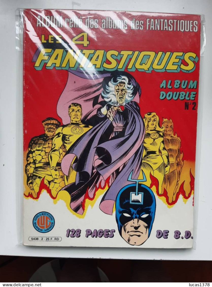 Album Relié Les 4 Fantastiques Double N°2 T2 Marvel Collection Super Héros1983 - Marvel France