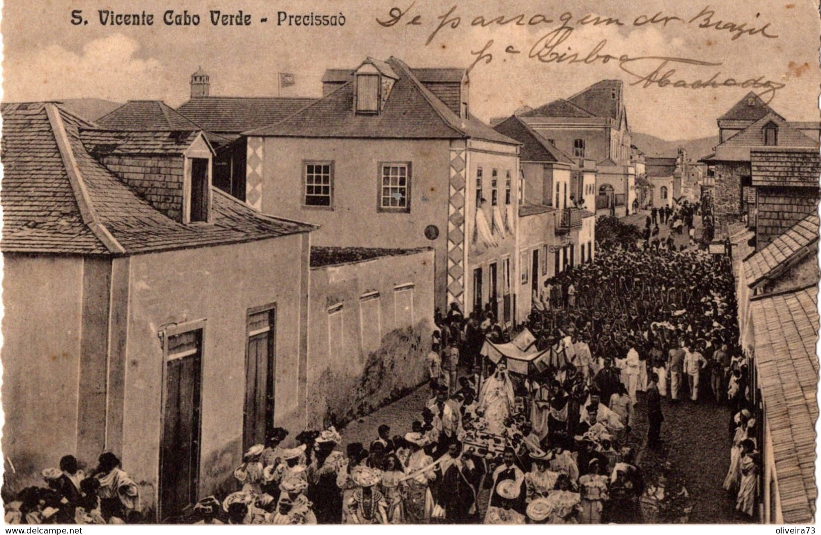 CABO VERDE - S. VICENTE - Procissão - Cap Vert