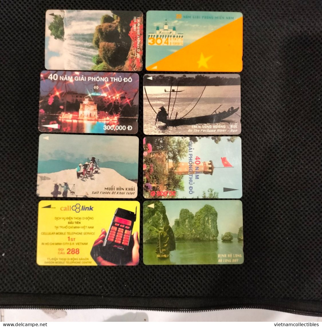 Full Collection Of Viet Nam Vietnam Used Magnetic Phonecards / Phonecard  / 20 Photos Including Backsides - Viêt-Nam