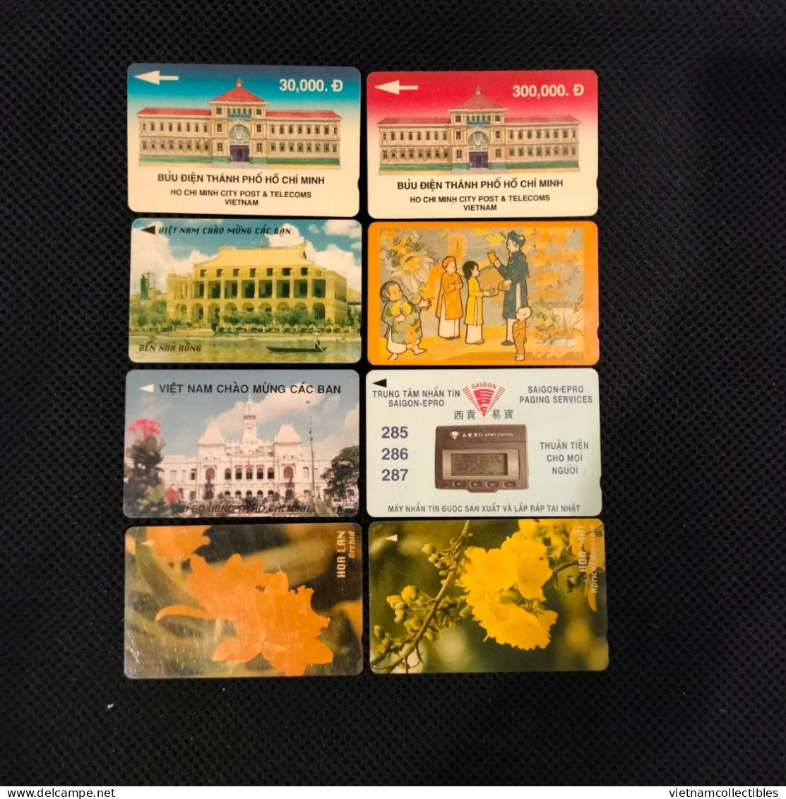 Full Collection Of Viet Nam Vietnam Used Magnetic Phonecards / Phonecard  / 20 Photos Including Backsides - Vietnam