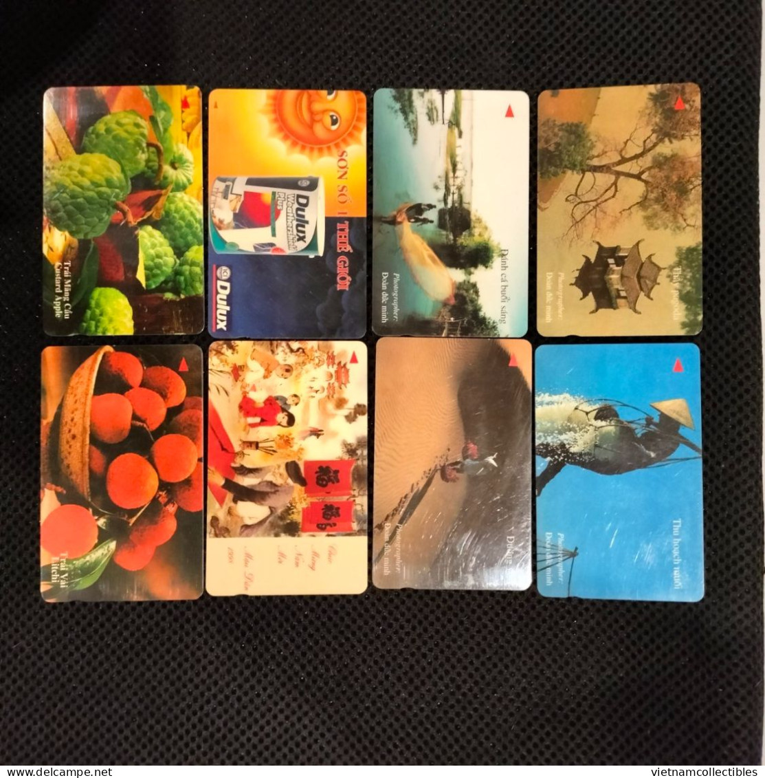 Full collection of Viet nam Vietnam used magnetic phonecards / phonecard  / 20 photos including backsides