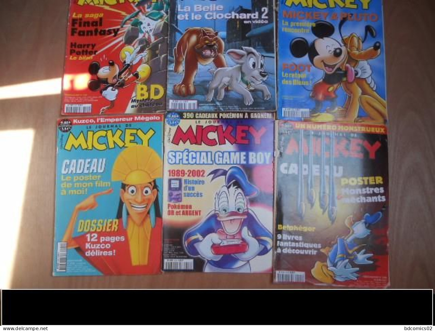 Le Journal De Mickey LOT DE 6 BD  N°  2540 /2541 /2542/ 2544 /2546/ 2548 LOT N°14 - Wholesale, Bulk Lots