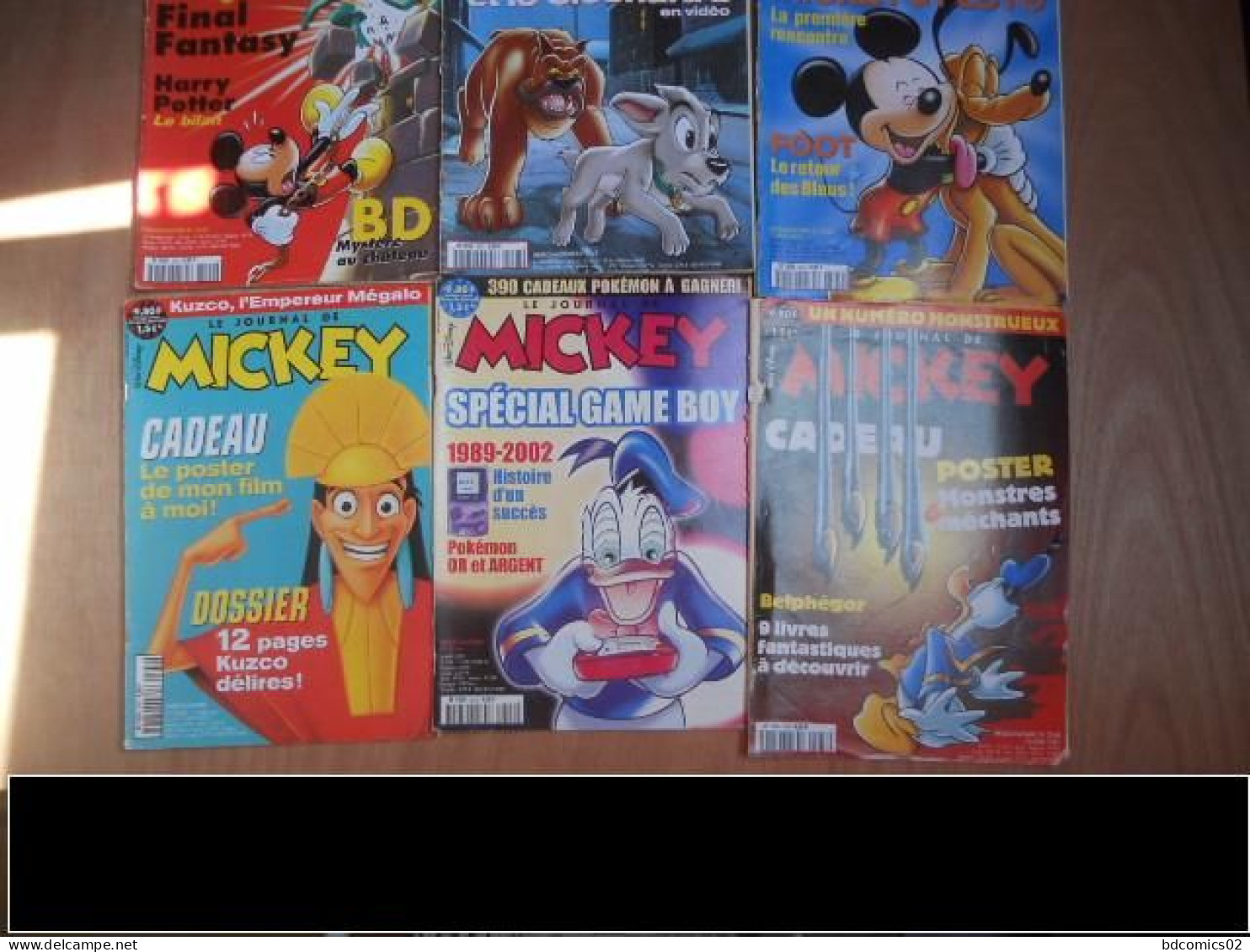 Le Journal De Mickey LOT DE 6 BD  N°  2540 /2541 /2542/ 2544 /2546/ 2548 LOT N°14 - Loten Van Stripverhalen