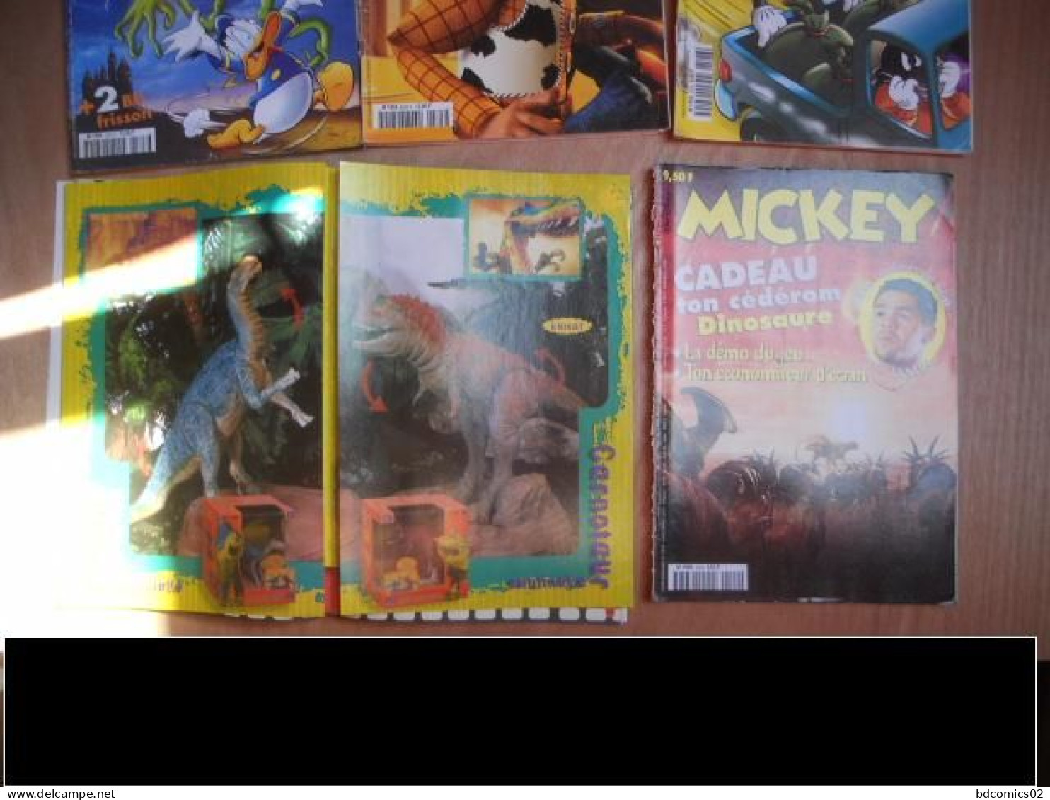 Le Journal De Mickey LOT DE 5 BD N°2523/ 2525/ 2526/ 2528/ 2529 LOT N°15 - Bücherpakete