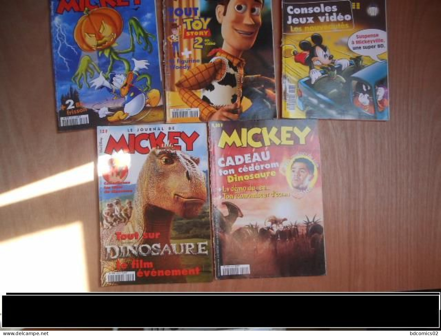 Le Journal De Mickey LOT DE 5 BD N°2523/ 2525/ 2526/ 2528/ 2529 LOT N°15 - Wholesale, Bulk Lots
