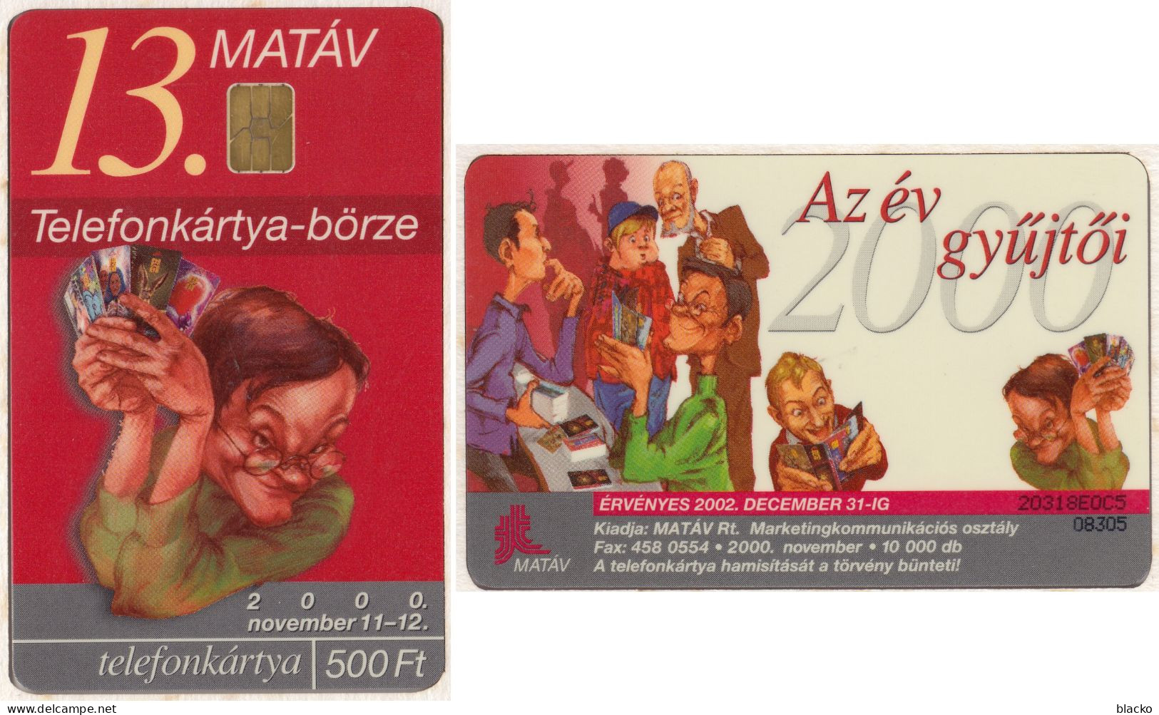 Hungary - P-2000-48 13. Borze-belepokartya - Fair Entry Card Dbz25 - Ungarn