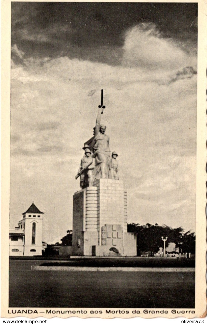 ANGOLA - LUANDA - Monumento Aos Mortos Da Grande Guerra - Angola