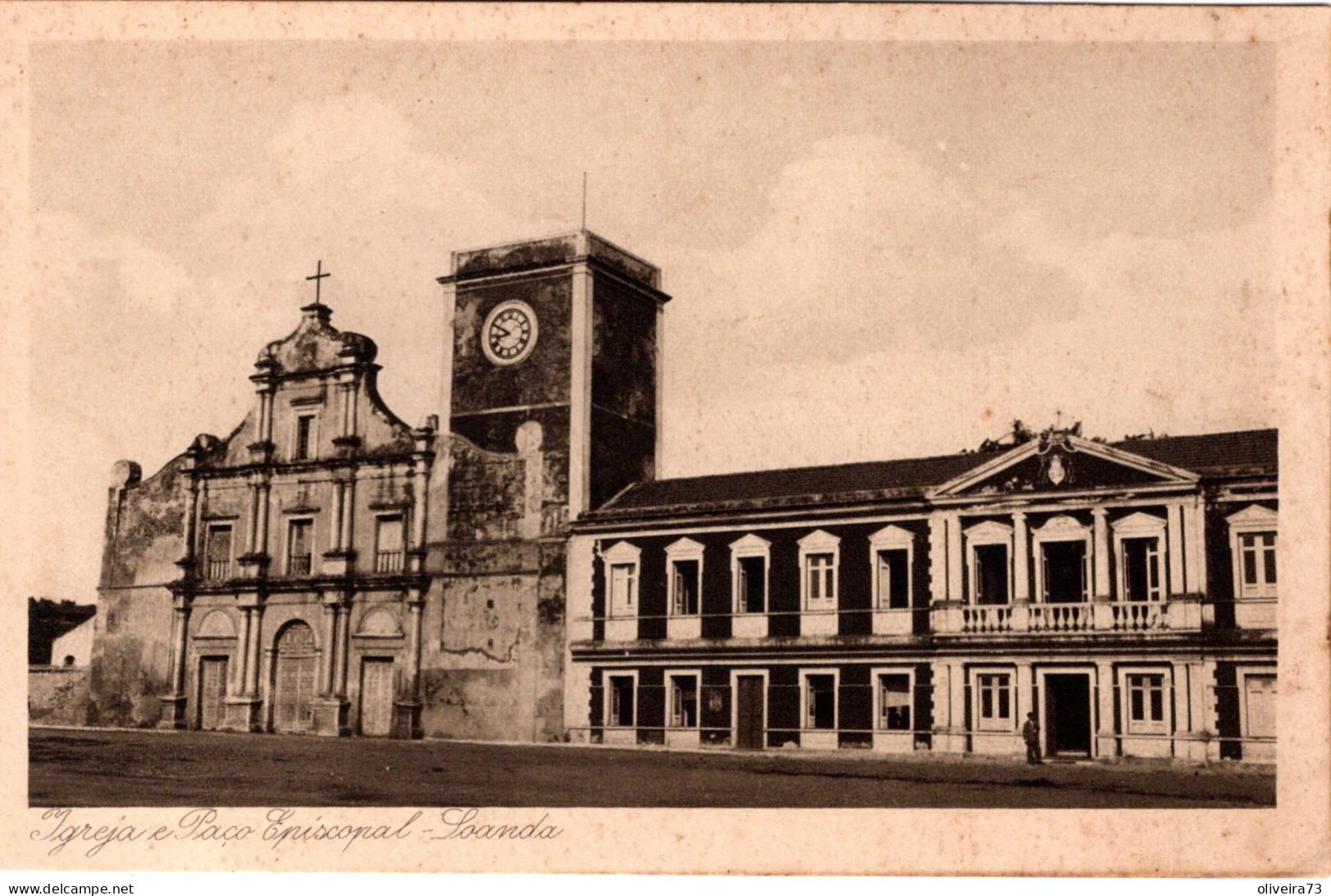 ANGOLA - LUANDA - Igreja E Paço Episcopal - Angola