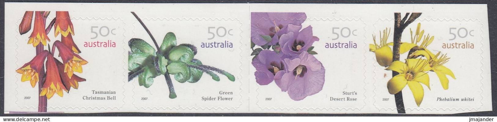 Australia 2007 - Australian Wildflowers - Self-adhesives (from Booklet) - ** MNH - Mint Stamps
