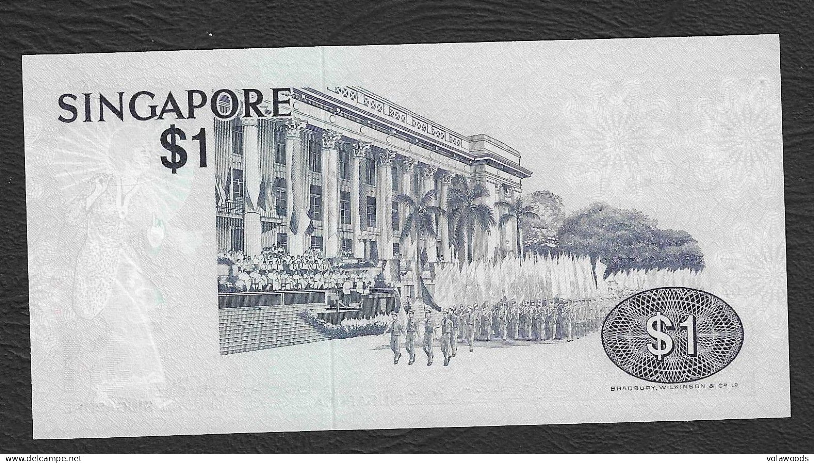 Singapore - Banconota Non Circolata FdS UNC Da 1 Dollaro P-9a.1 - 1976 #19 - Singapour