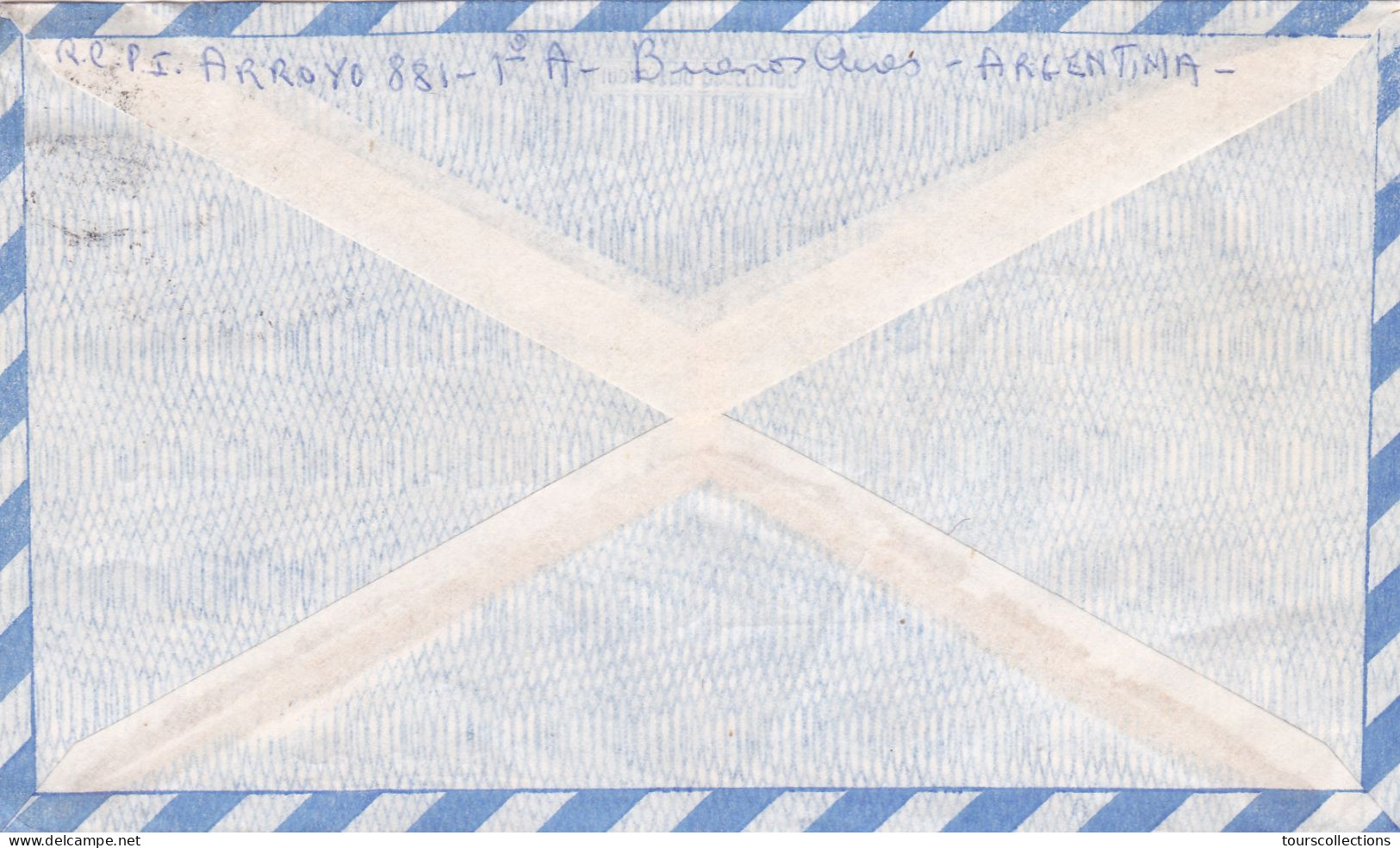 ARGENTINE - ENVELOPPE LETTRE 1963 - Storia Postale