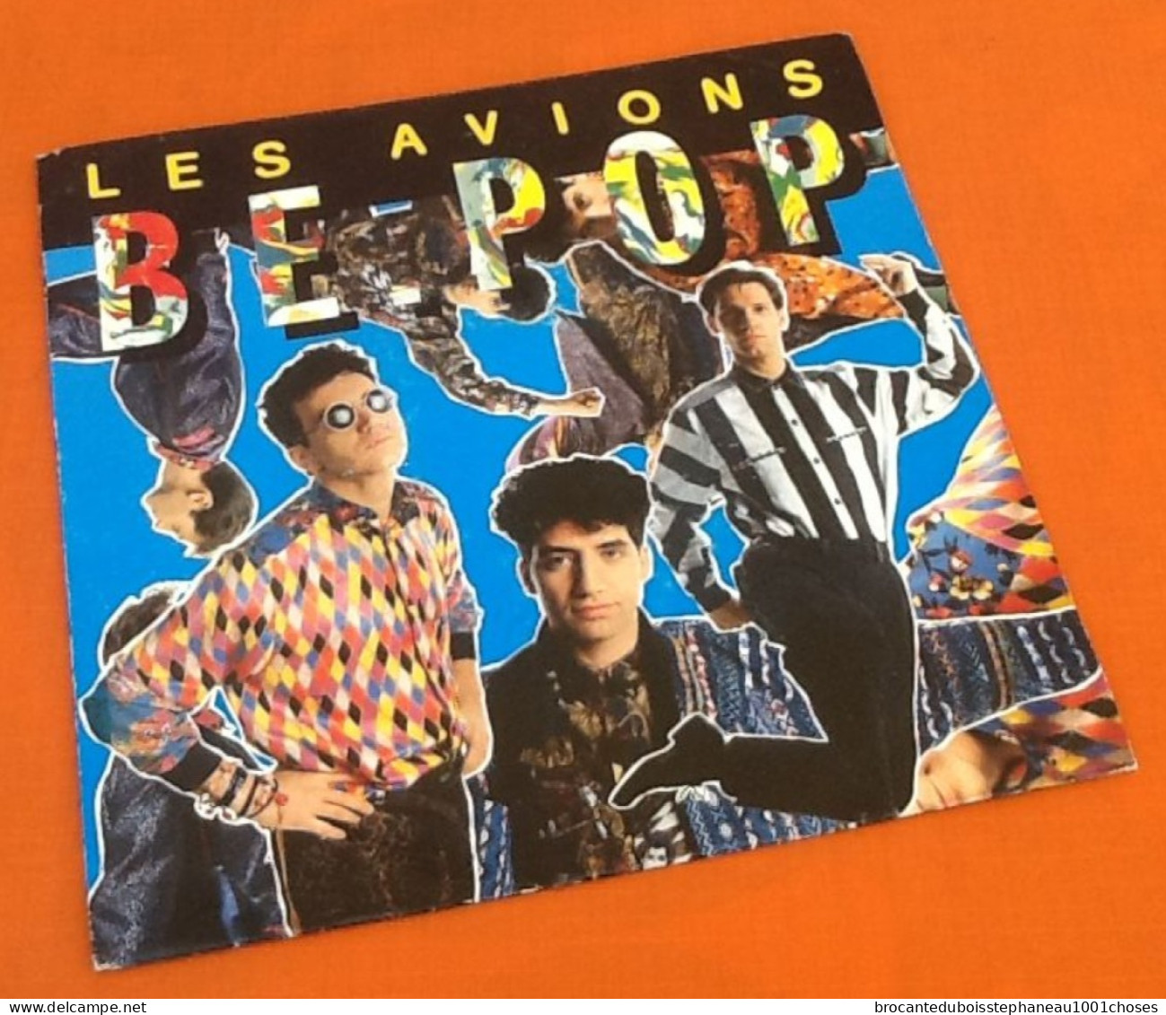 Vinyle 45 Tours  Les Avions  BE-POP  (1986)   Epic  EPC 650188 7 - Dance, Techno En House