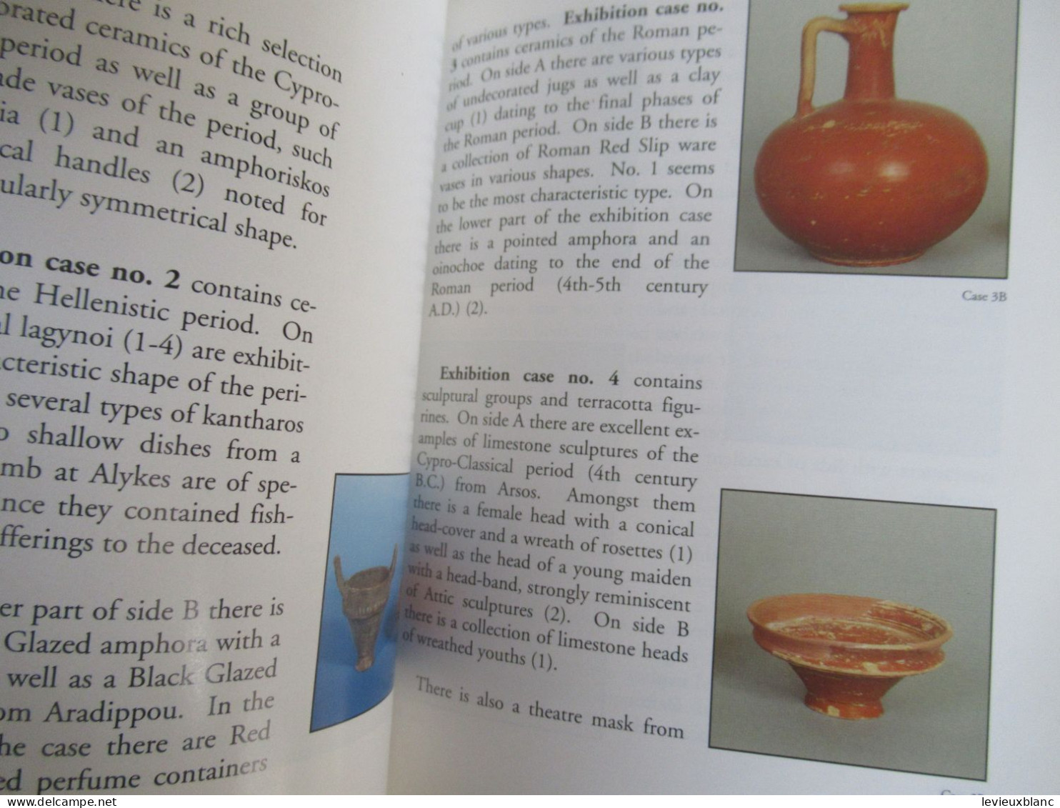 Livret de présentation / A Guide  to the LARNAKA District   MUSEUM/ Flourentzos/ Nicosie/CHYPRE /1996      PCG525