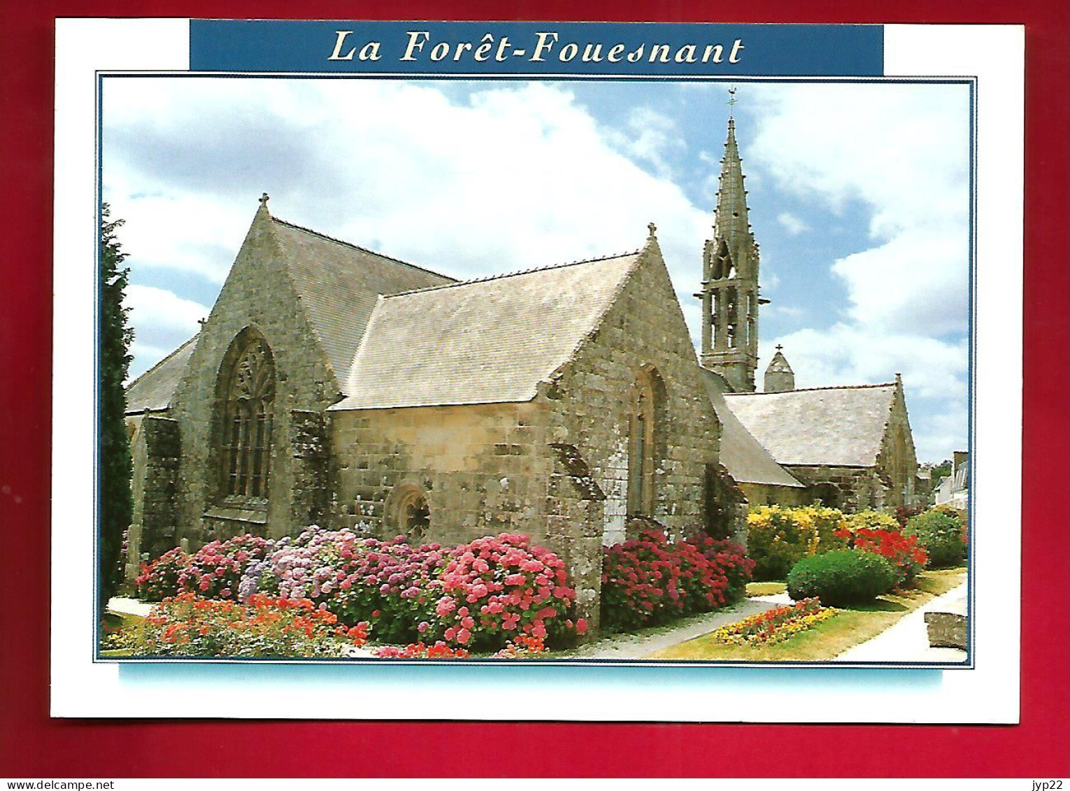 CP 29 La Forêt Fouesnant L'Eglise - Ed YCA Photo Y.R. Caoudal - La Forêt-Fouesnant